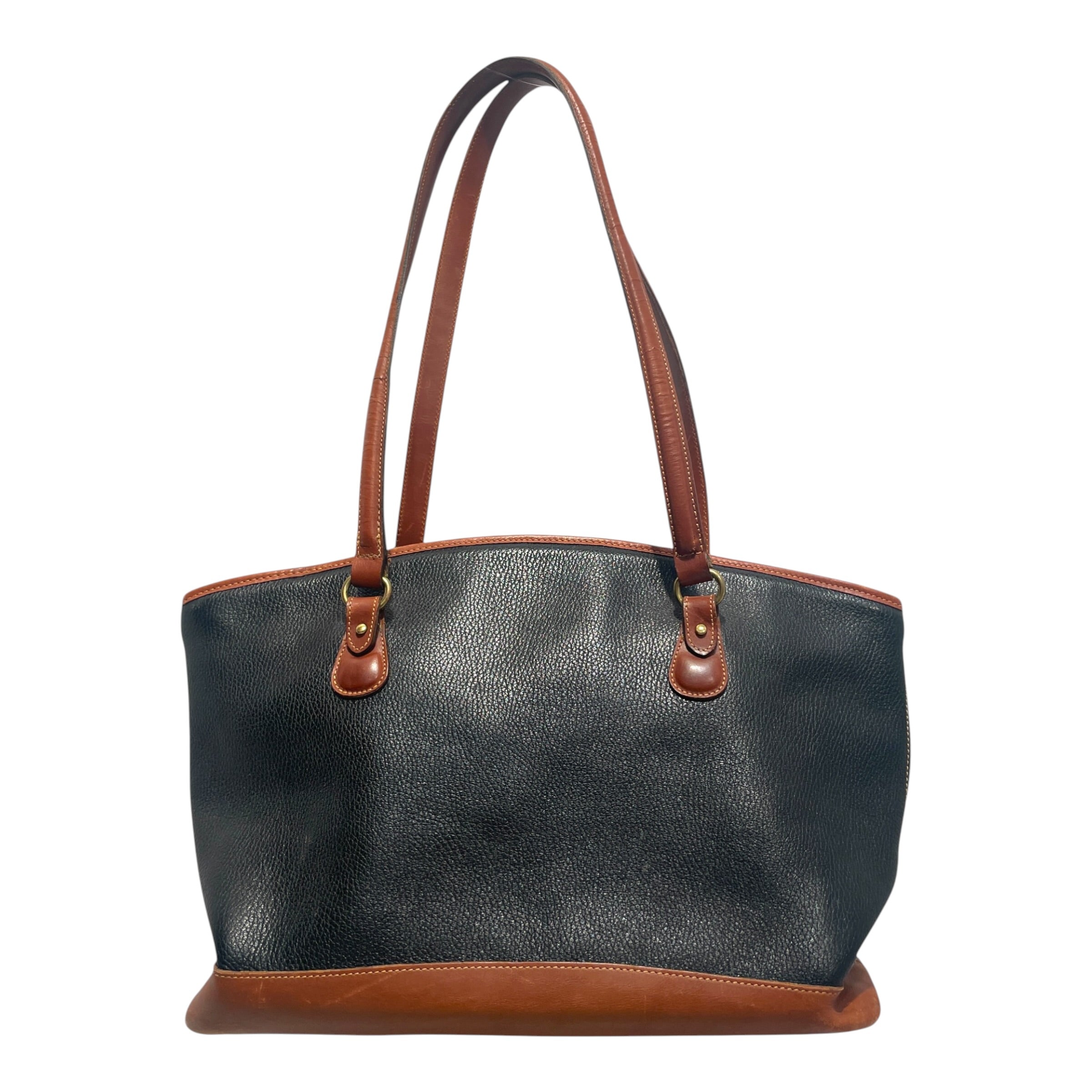 COACH/Tote Bag/Leather/BLK/90s Wendle Tote view 4