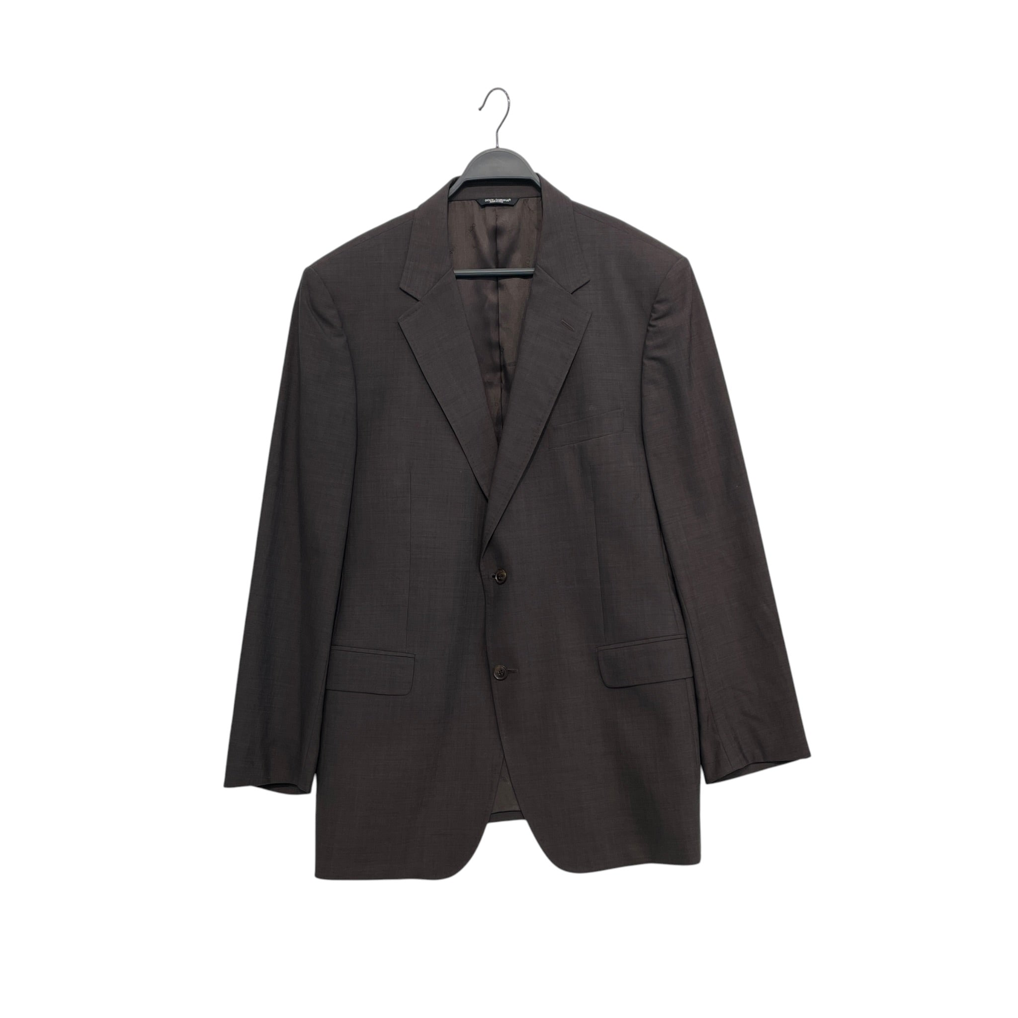 DOLCE&GABBANA/Tailored Jkt/58/Wool/BRW/ view 1