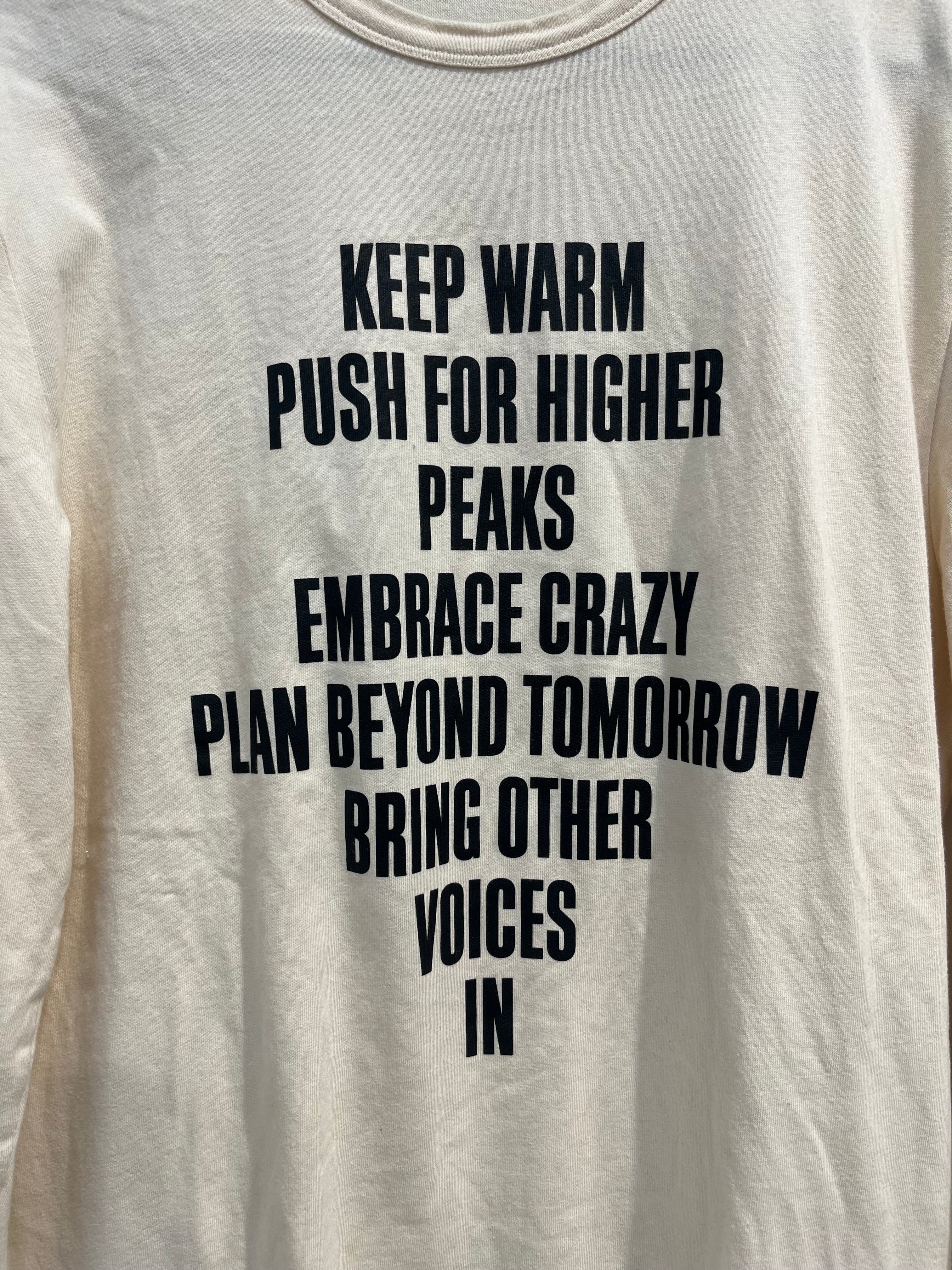 MONCLER/T-Shirt/XL/Cotton/CRM/keep warm view 5
