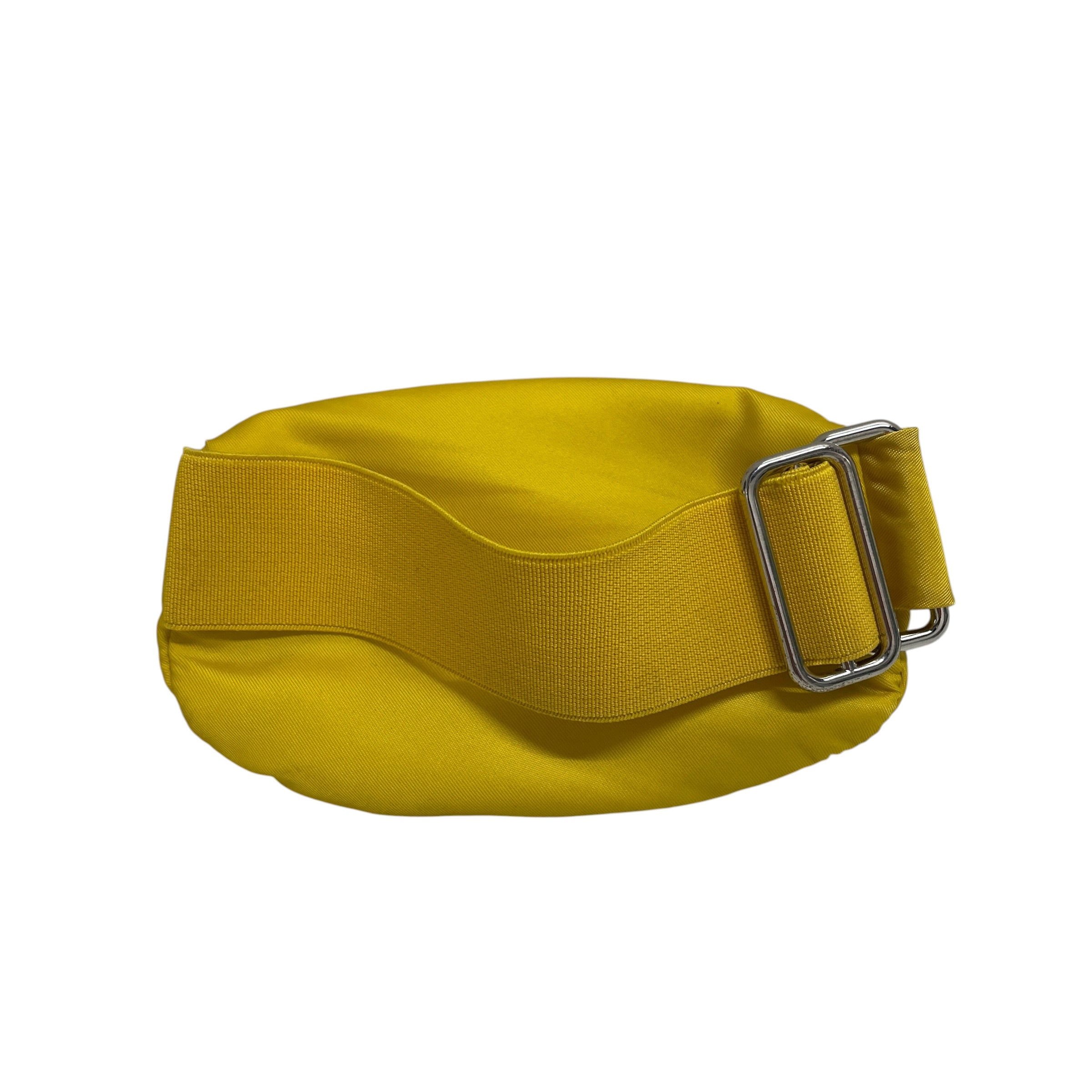 PRADA/Bag/Nylon/YEL/yellow hardware view 2