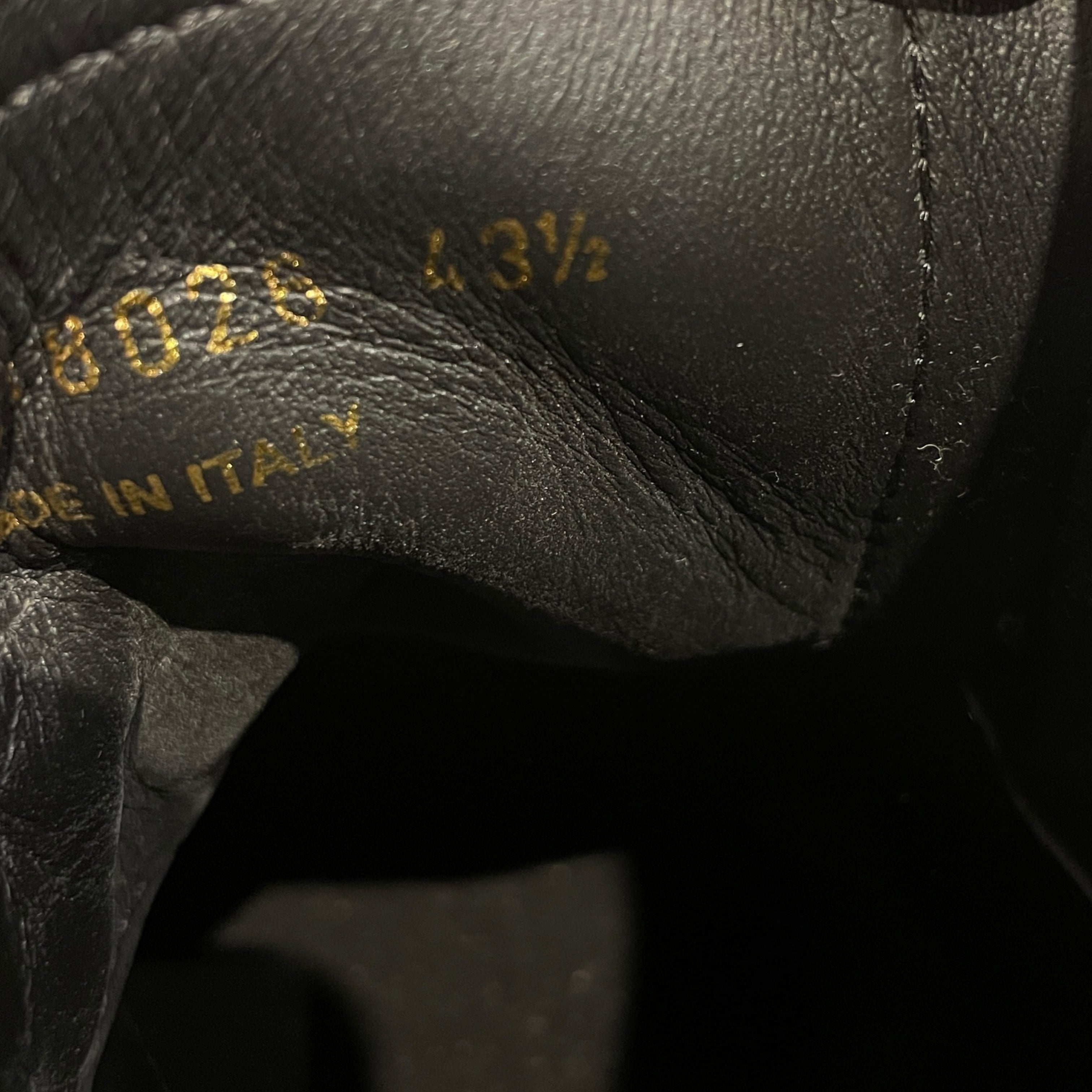 SAINT LAURENT/Hi-Sneakers/EU 43.5/Leather/BLK/418026 view 4