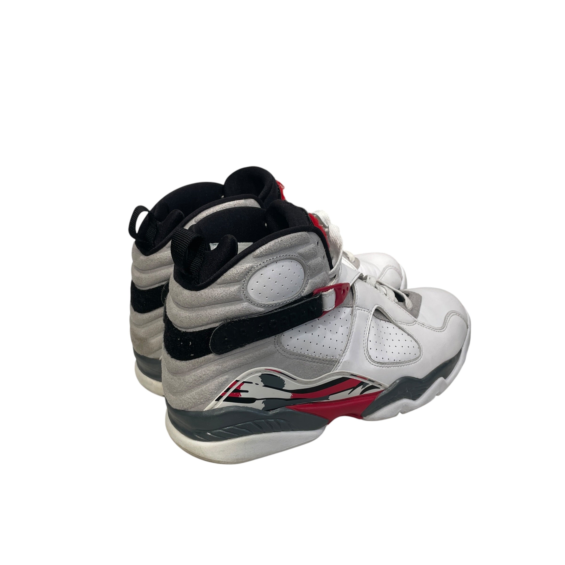 NIKE/AIR JORDAN 8 RETRO/Hi-Sneakers/US 10/Faux Leather/WHT/305381-103 view 2