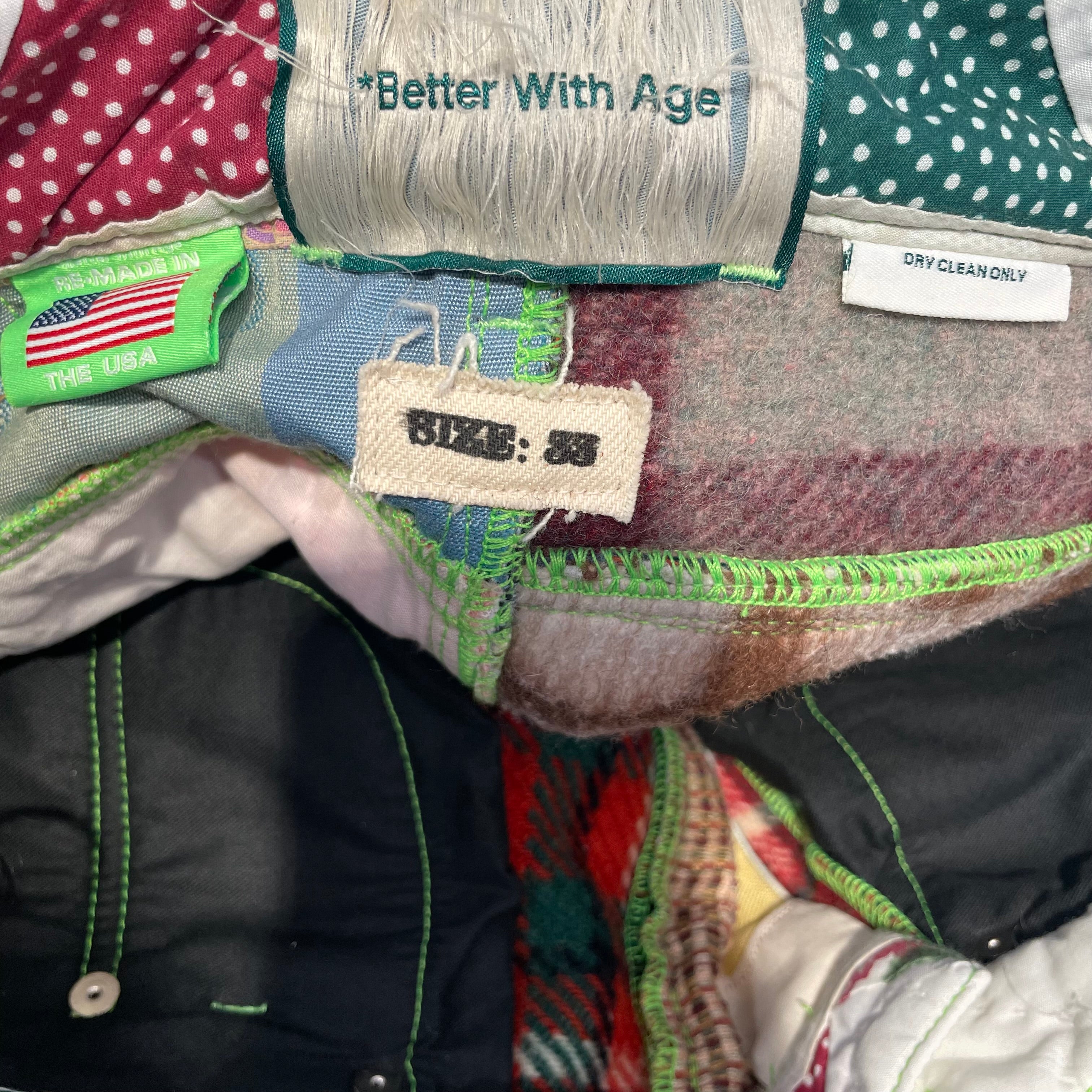 Better With Age/Pants/33/Cotton/MLT/REWORK/PATCH WORK view 5