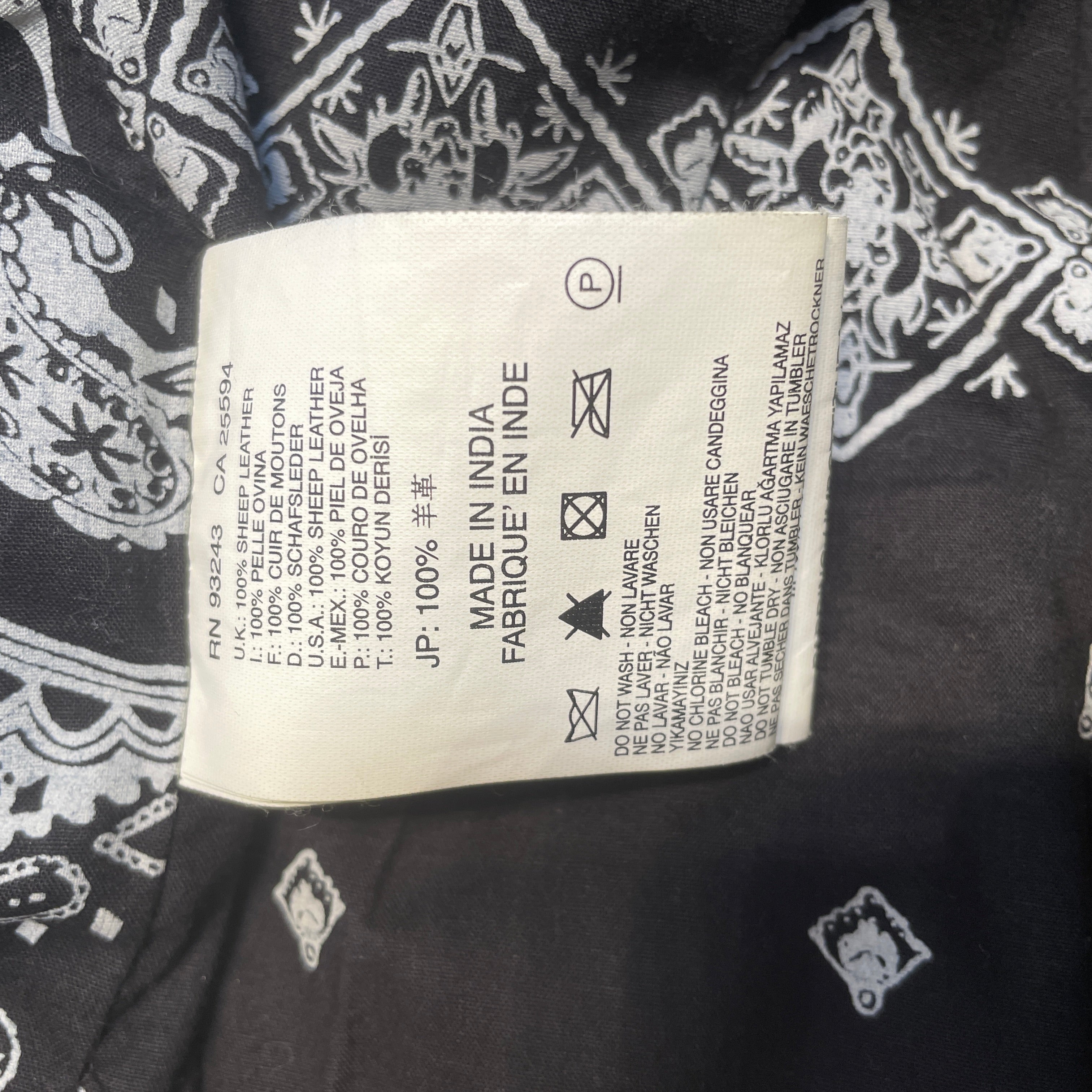 DIESEL/Leather Jkt/S/Leather/BLK/ view 4