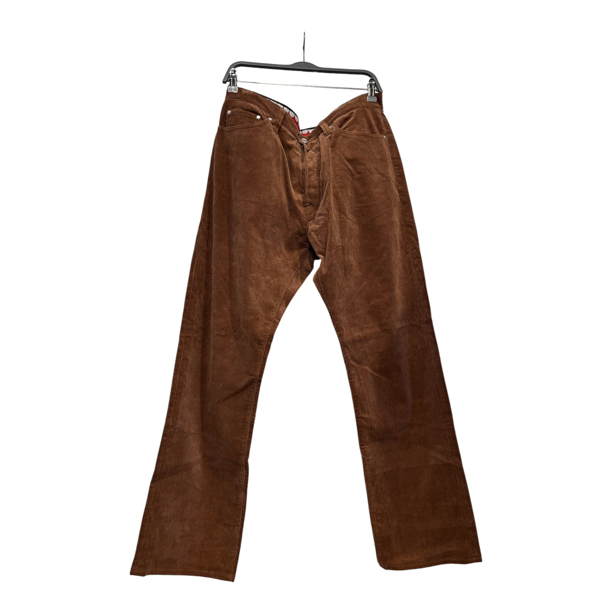Original Fake/Pants/3/Corduroy/BRW/TEETH WAISTBAND CORDS view 1