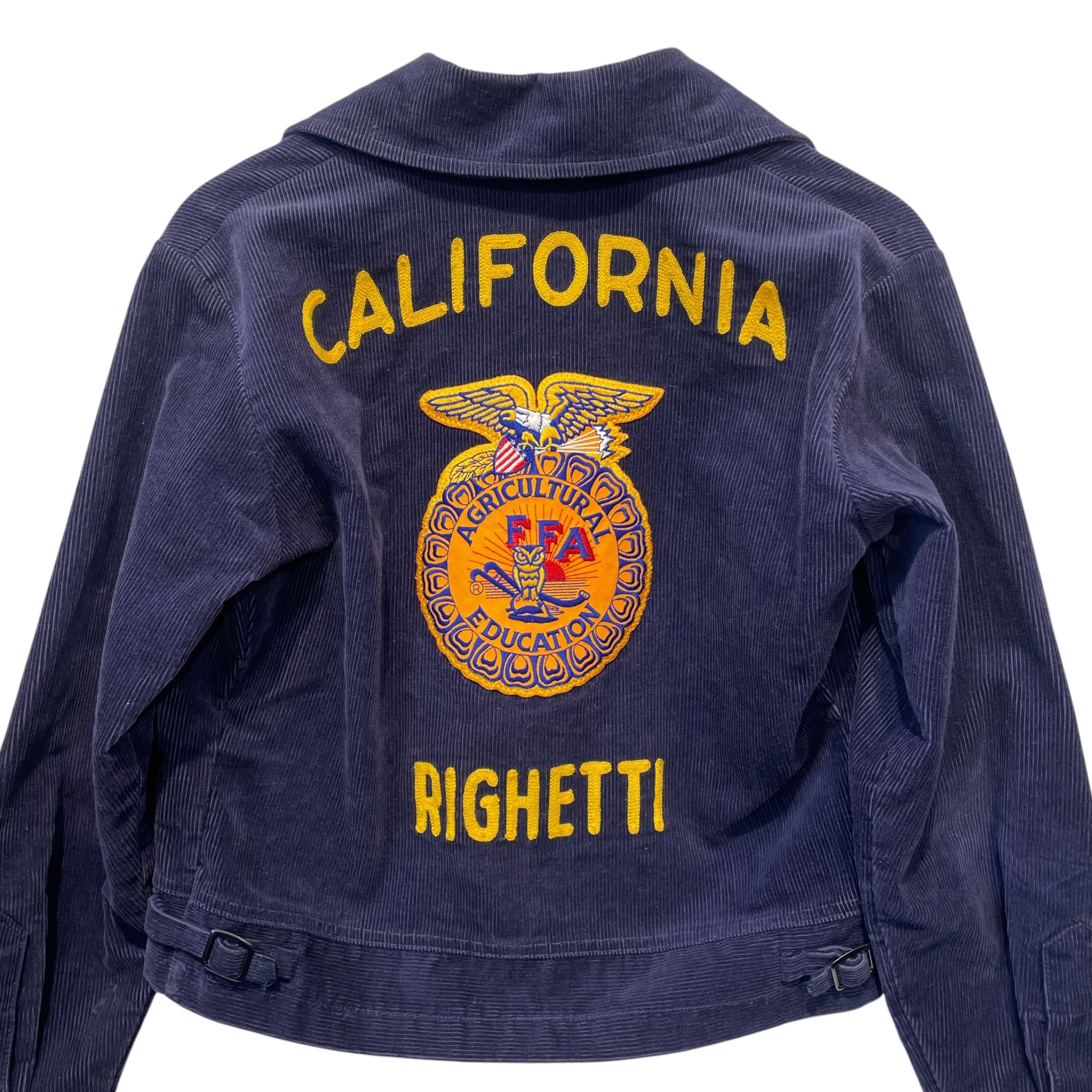 FFA (FUTURE FARMERS ASSOCIATION)/Vintage/Blouson/36/Corduroy/NVY/RIGHETTI CALIFORNIA view 2
