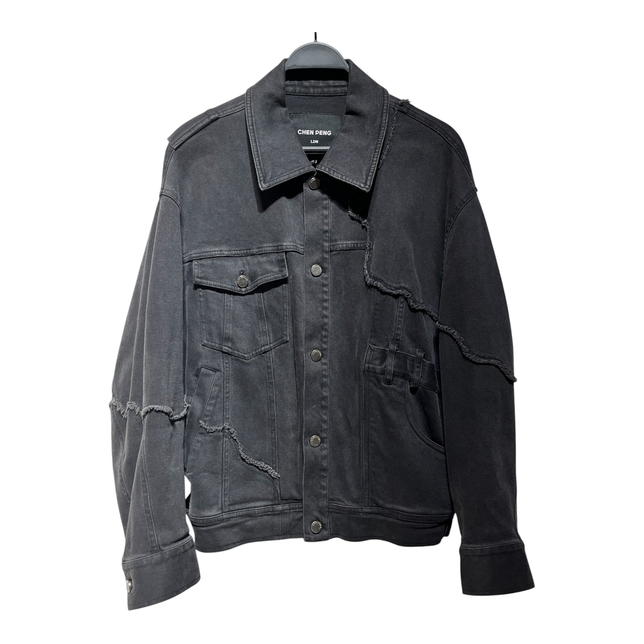 CHEN PENG/Denim Jkt/M/Denim/BLK/ view 1
