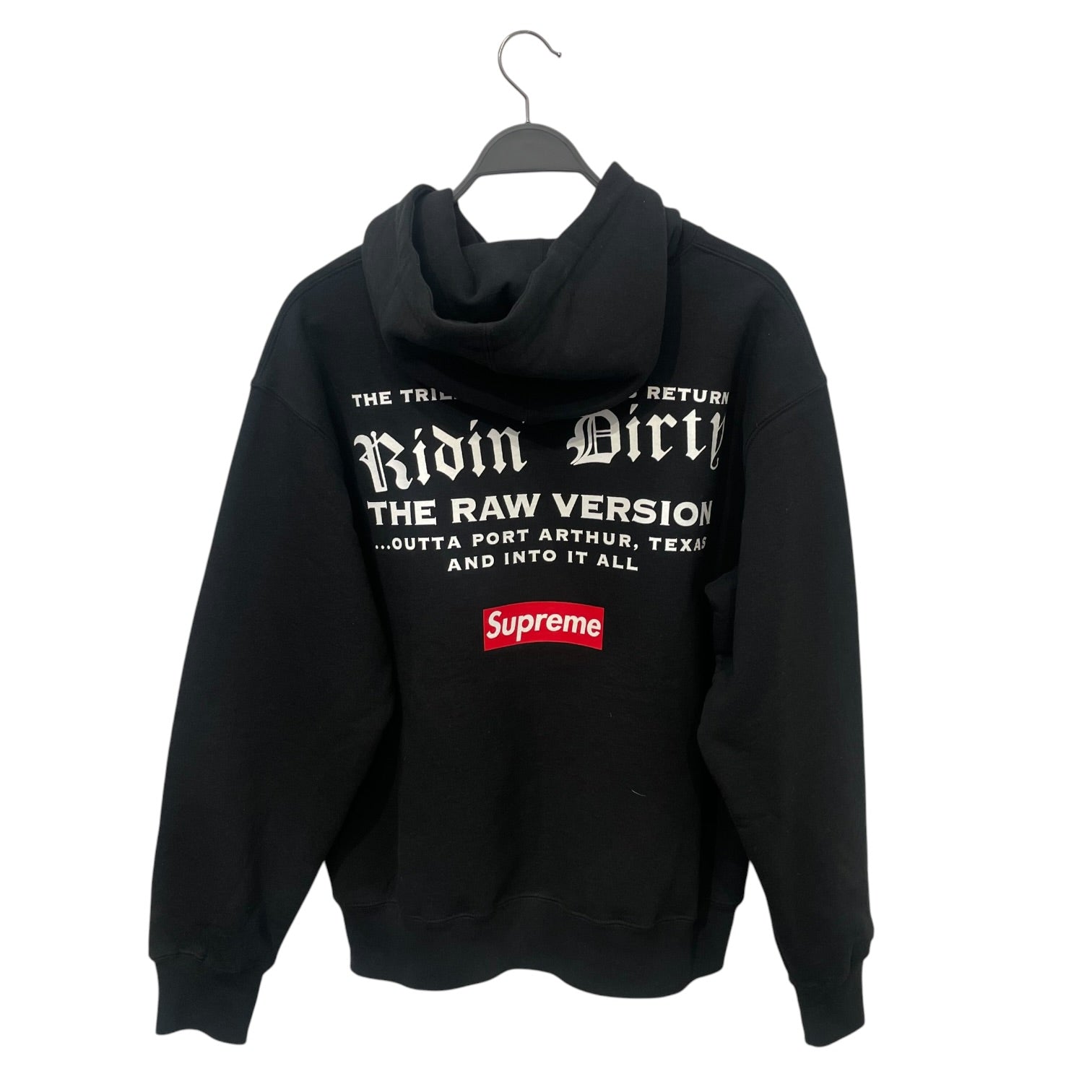 Supreme/Hoodie/M/Graphic/Cotton/BLK/UGK view 2