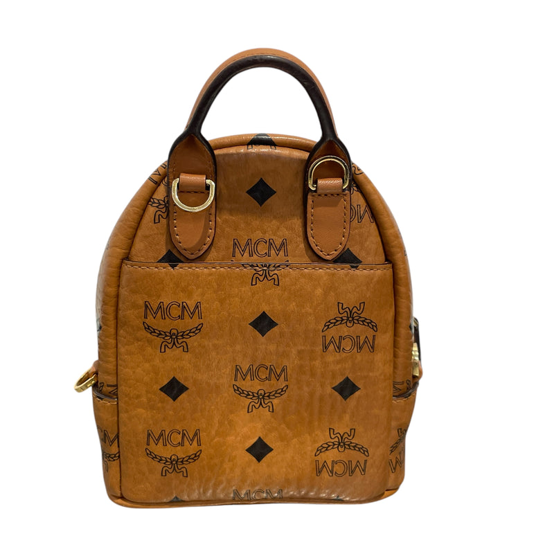 MCM/Cross Body Bag/XS/Monogram/Leather/CML/MINI PATRICIA VISETOS CROSSBOD