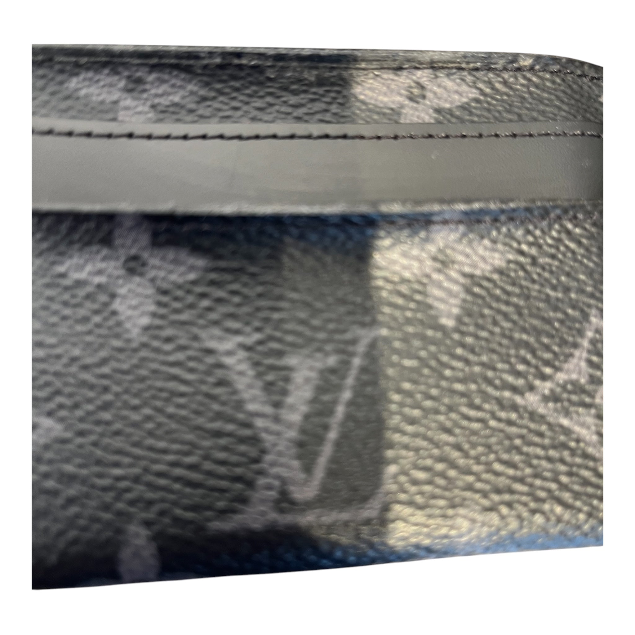 LOUIS VUITTON/Wallet/Monogram/Leather/BLK/M's/Card Holder view 5