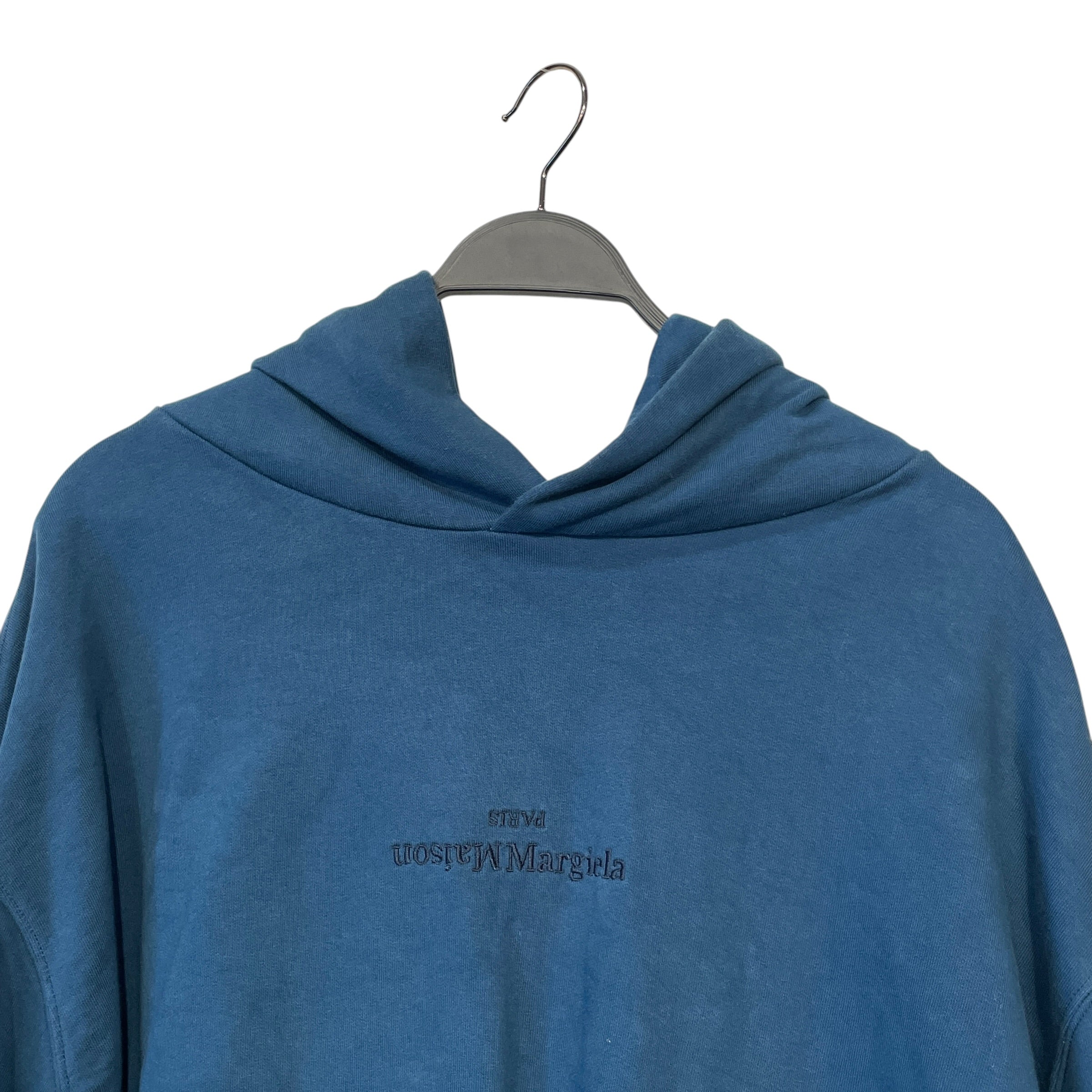Maison Margiela/Hoodie/XL/Cotton/BLU/PARIS UPSIDEDOWN view 2
