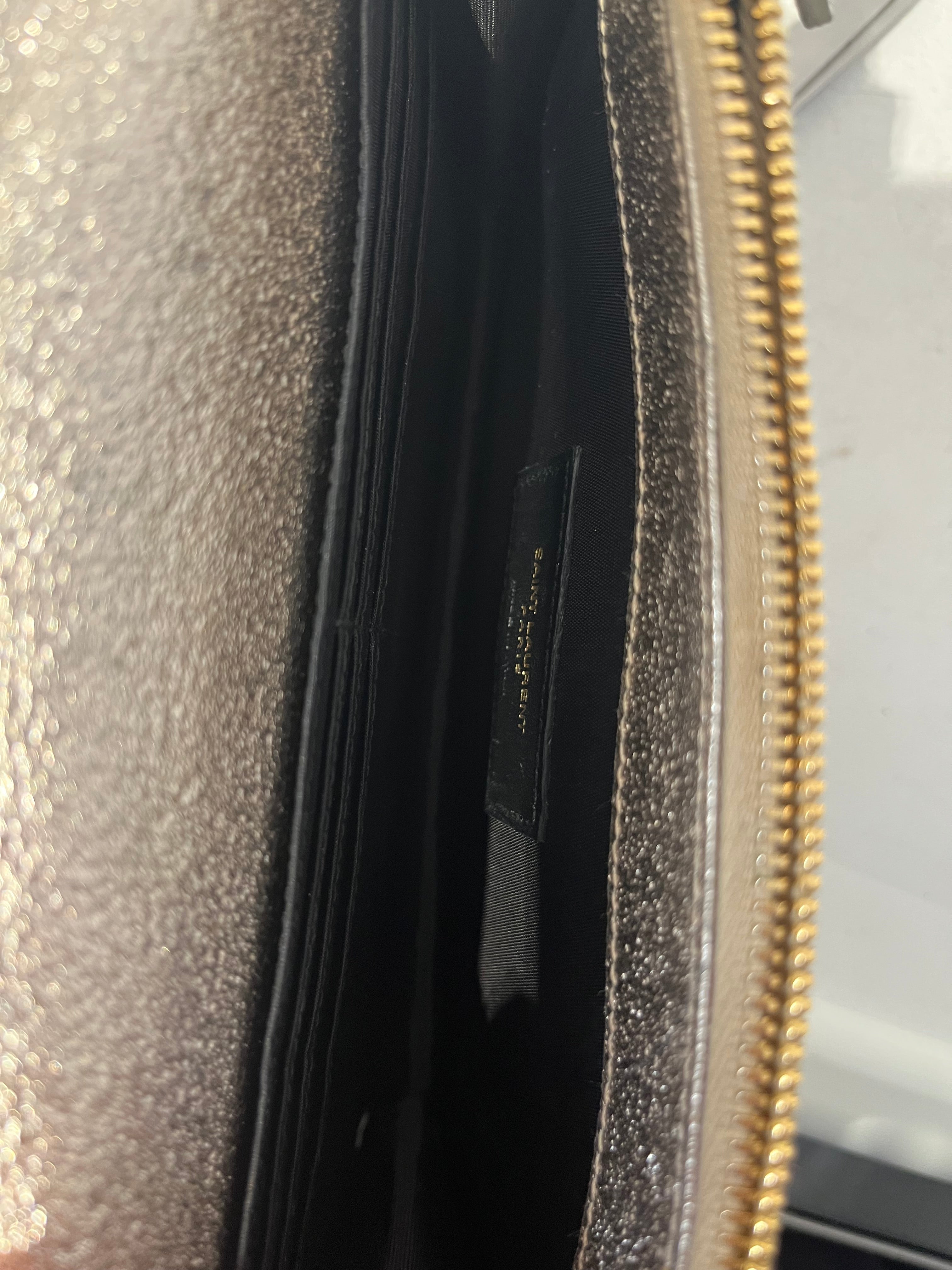SAINT LAURENT/Cross Body Bag/Leather/CRM/1116 view 4