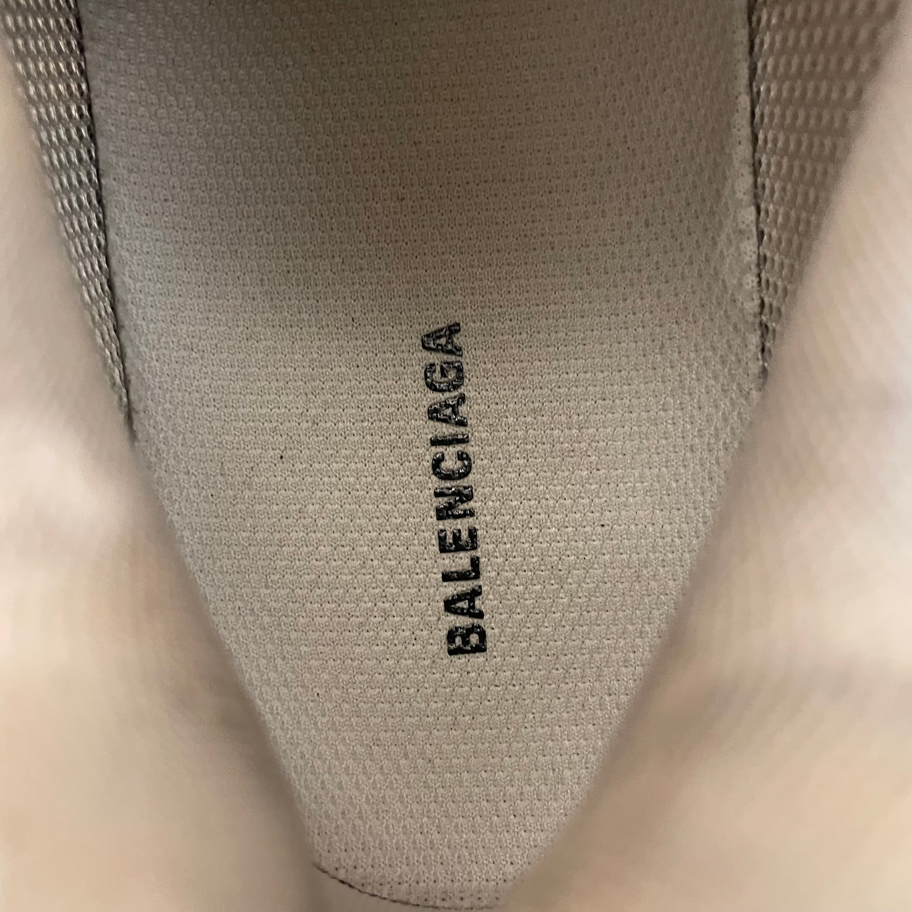 BALENCIAGA/Low-Sneakers/US 7/Monogram/Leather/WHT/536737 view 3