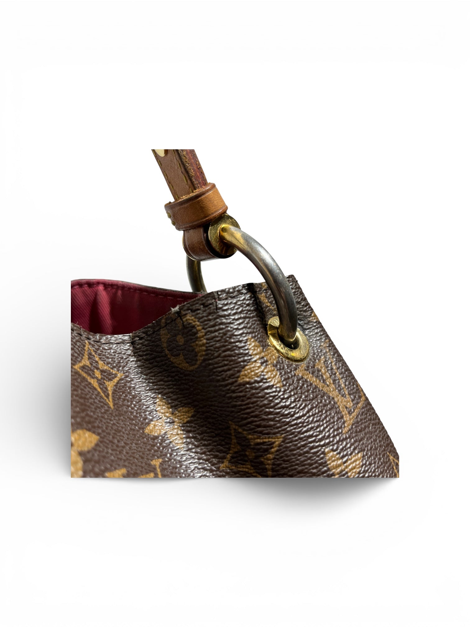 LOUIS VUITTON/Hand Bag/Monogram/Leather/BRW/graceful mm view 5