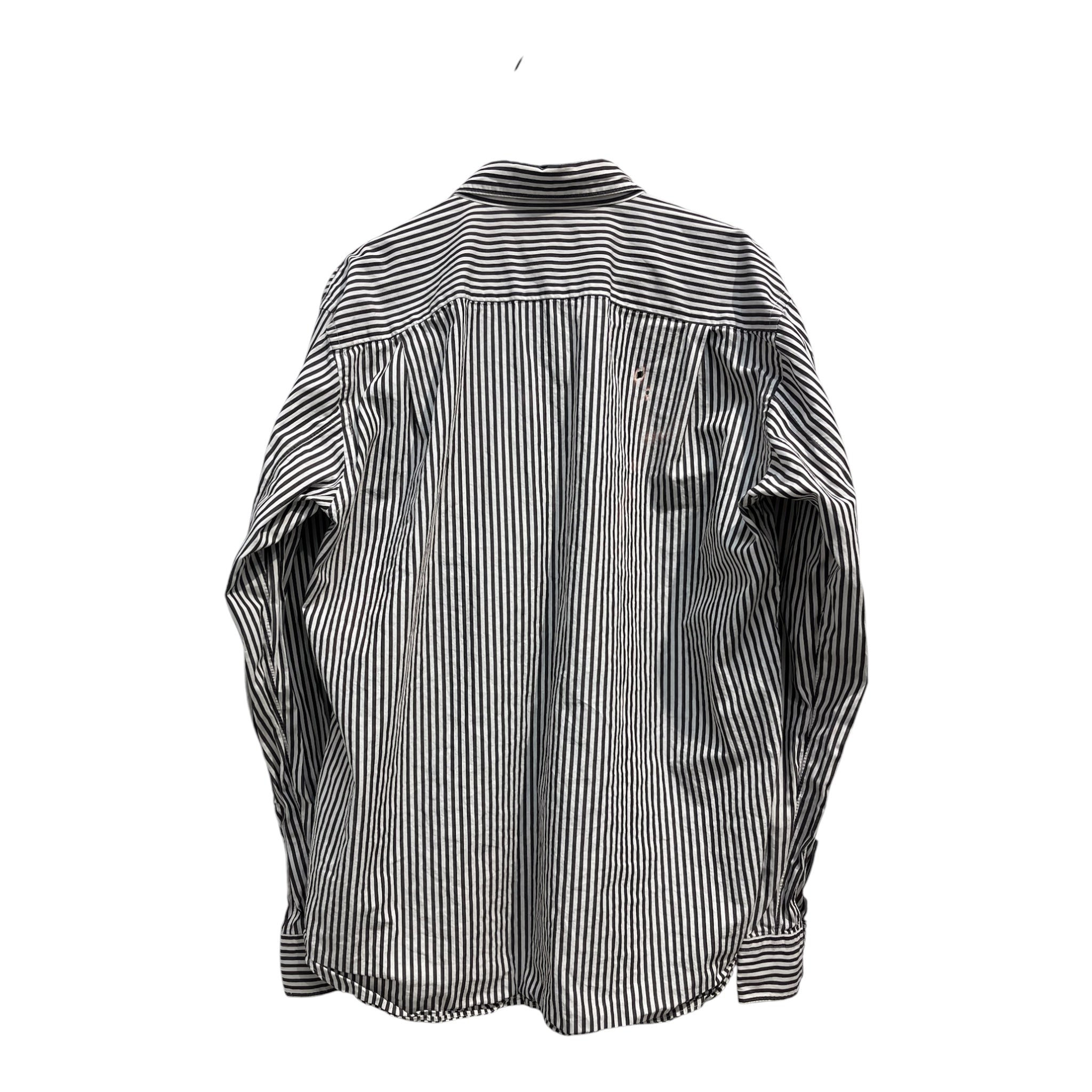 COMME des GARCONS/T-Shirt/M/Cotton/WHT/Stripe/CAR view 2