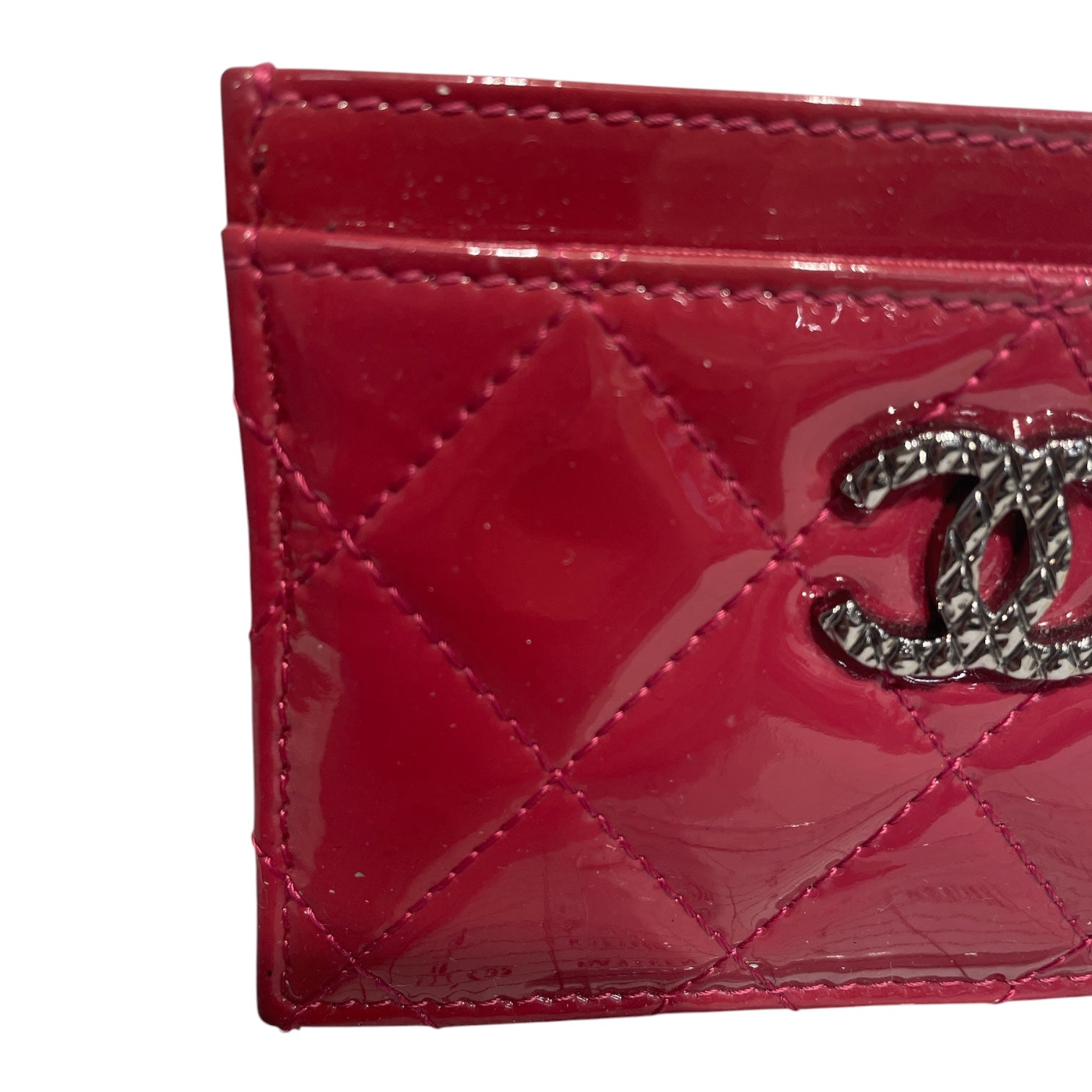 CHANEL/Coin Wallet/Leather/RED/L's/ view 6