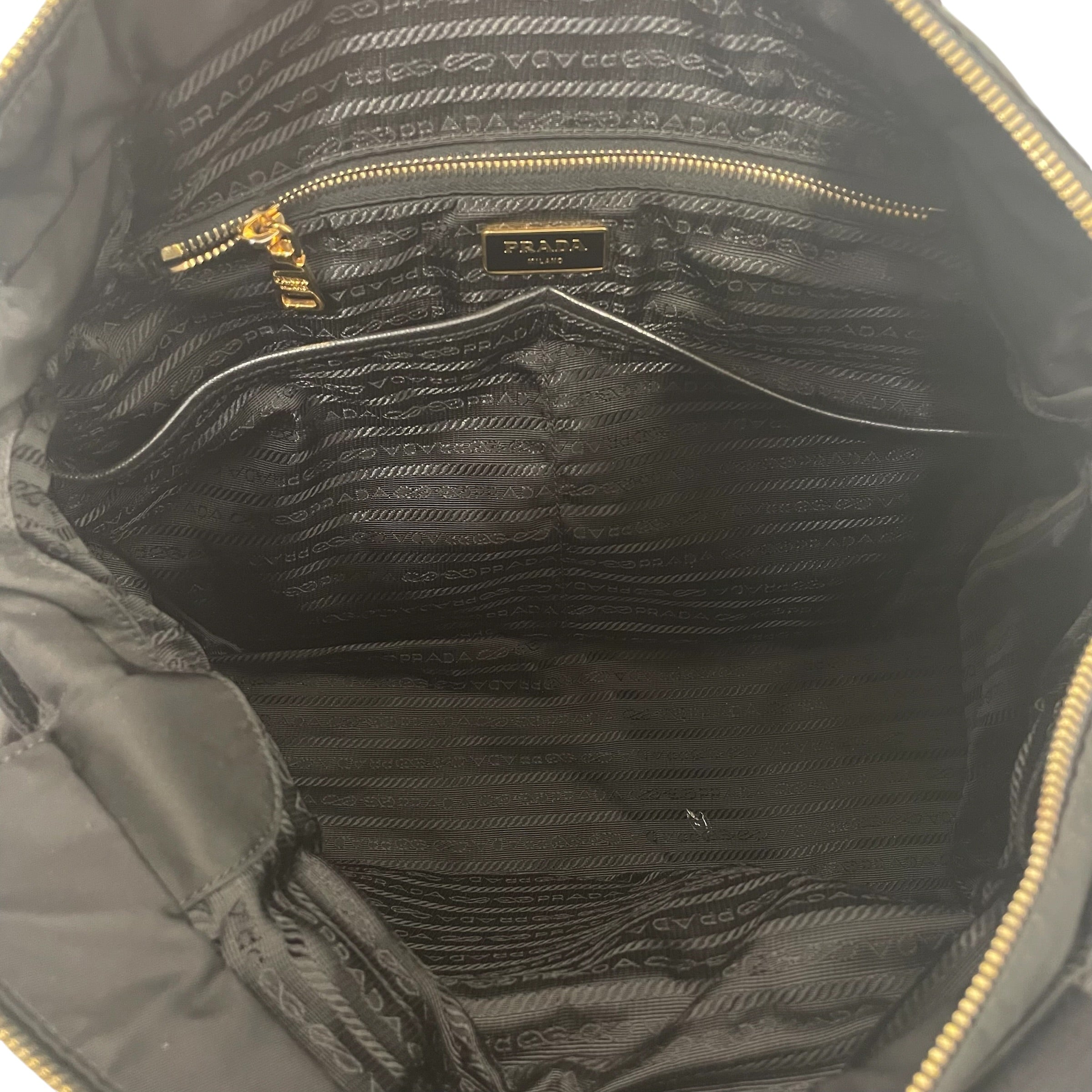 PRADA/Tote Bag/Nylon/BLK/TESSUTO DIAPER BAG view 4