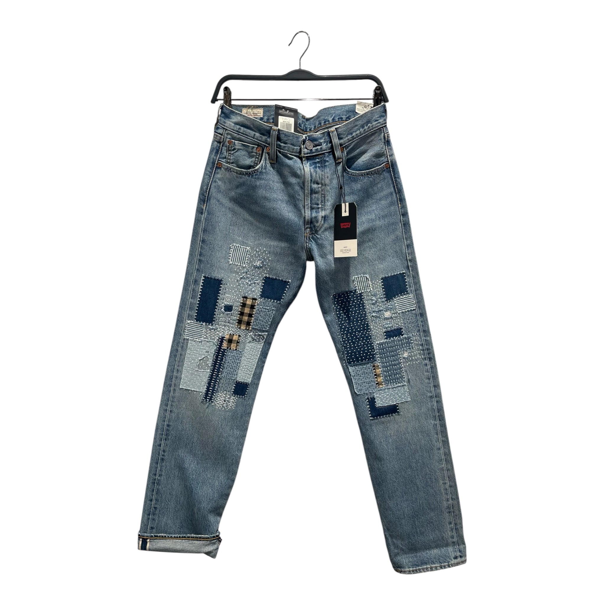 LEVI'S PREMIUM/Pants/30/Denim/BLU/Selvedge Sashiko Patch view 1