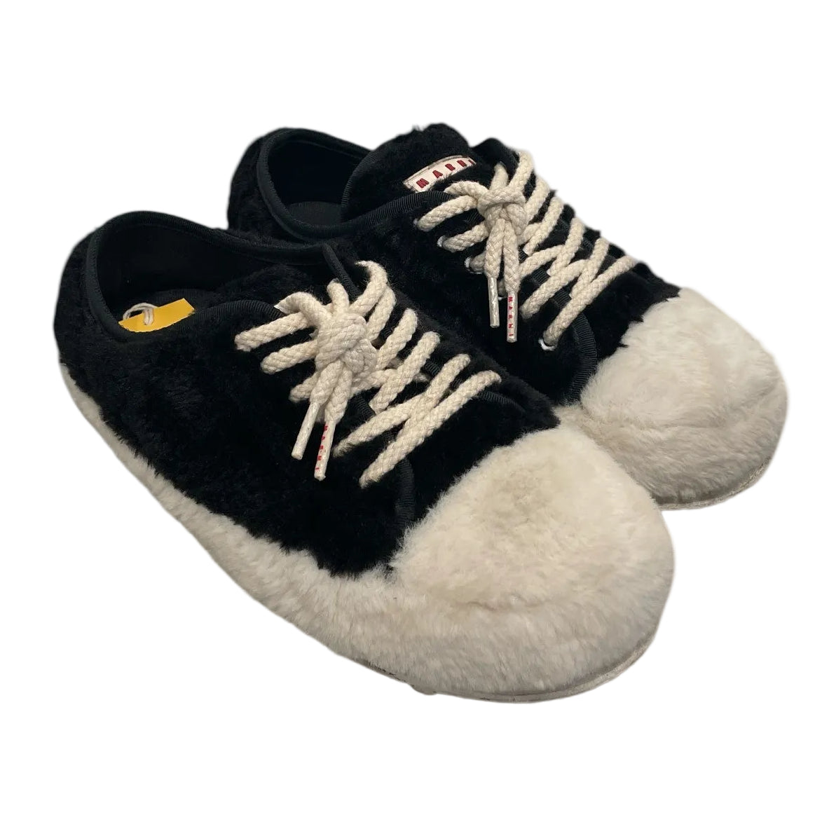 MARNI/Shoes/US 7.5/Fake Fur/BLK/ view 1
