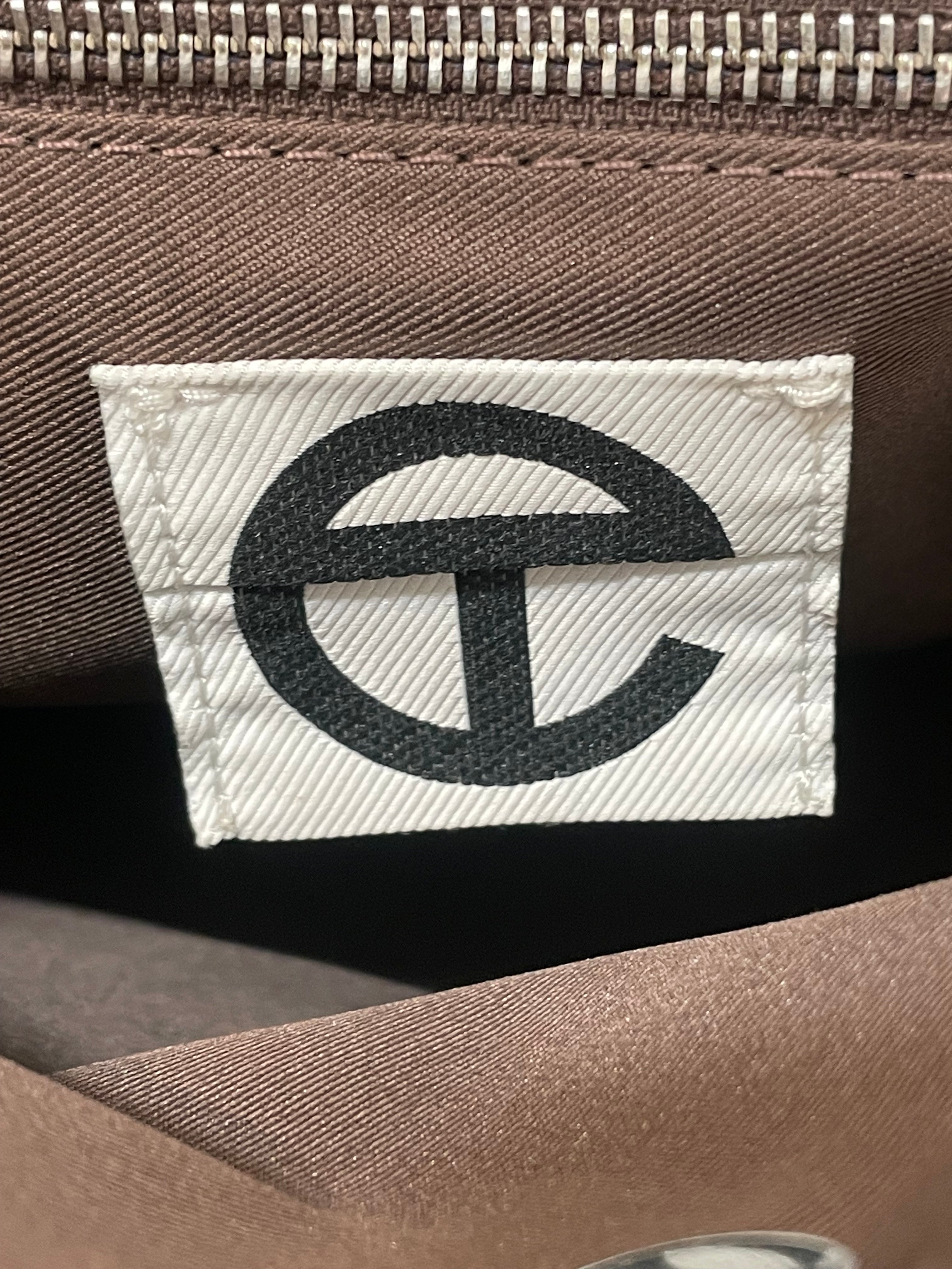 Telfar/Tote Bag/Leather/BRW/MEDIUM SHOPPING BAG view 5