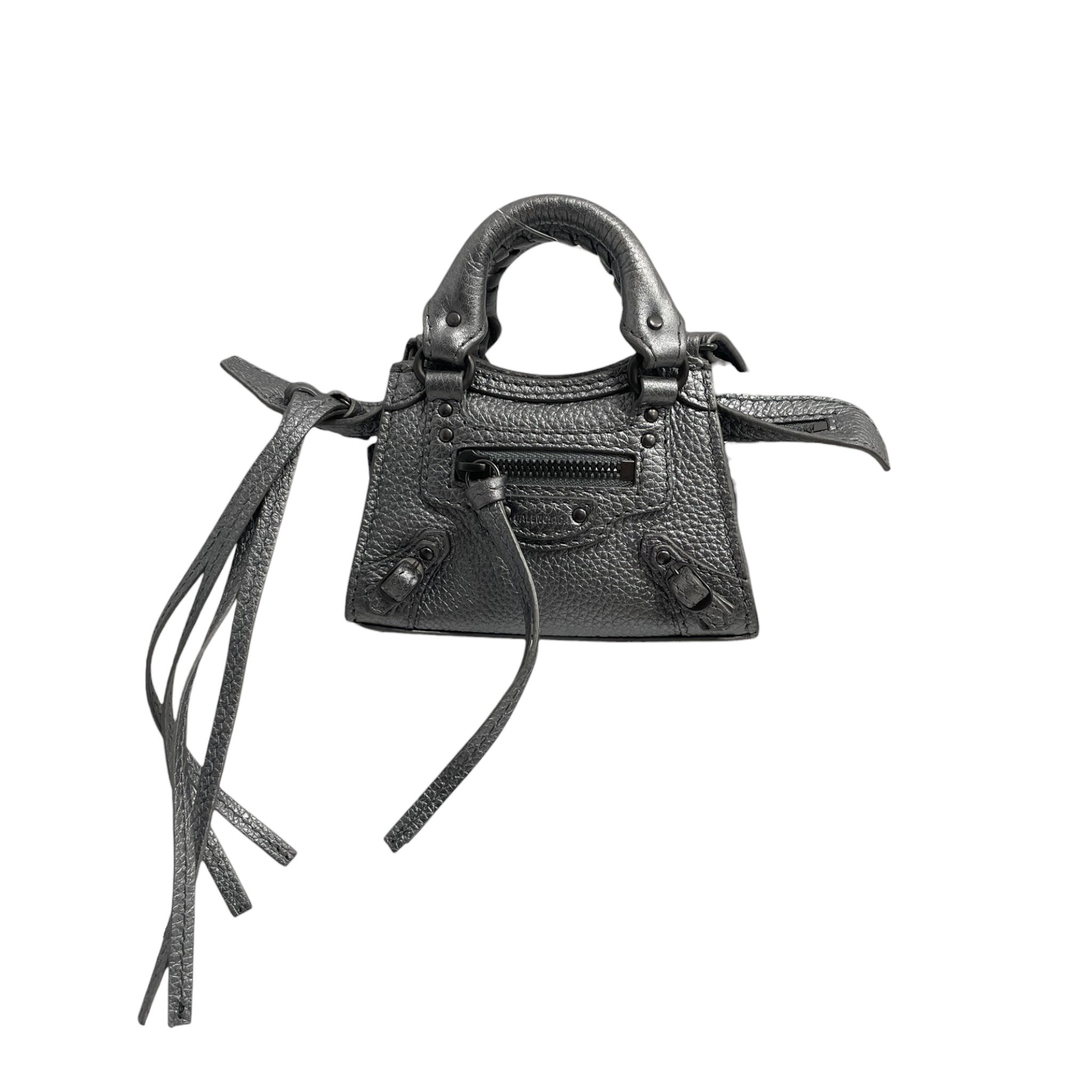 BALENCIAGA/Bag/Leather/SLV/ view 1