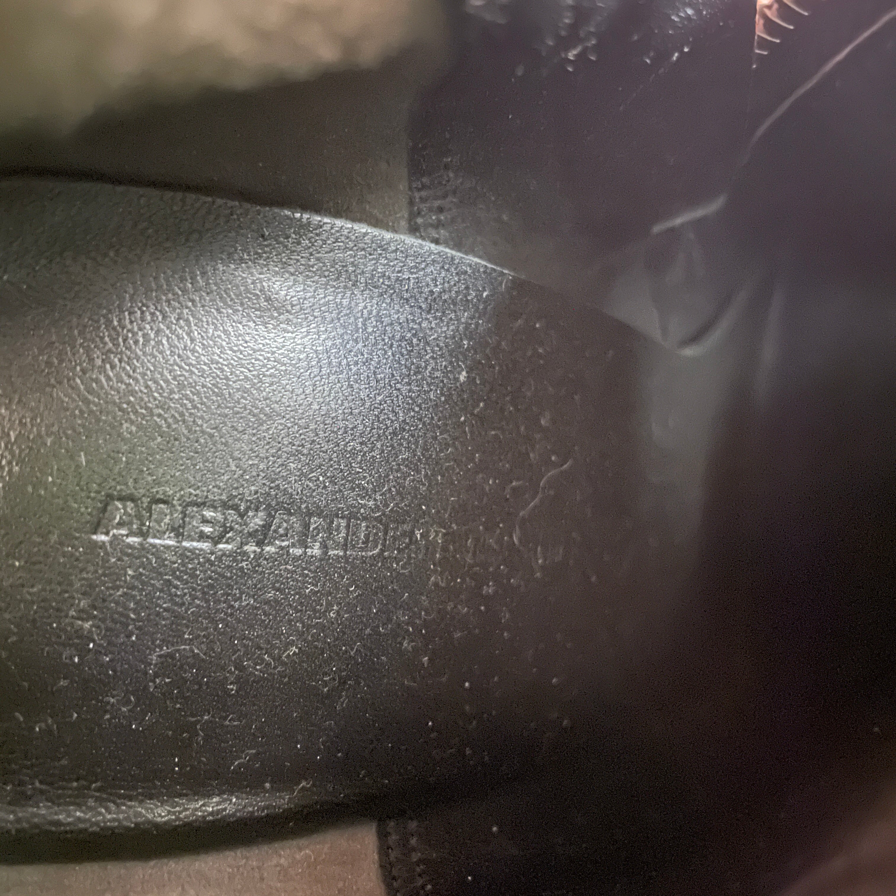 Alexander Wang/Boots/EU 36.5/Leather/BLK/Patent/POINTED TOE FLOATING HEEL view 3