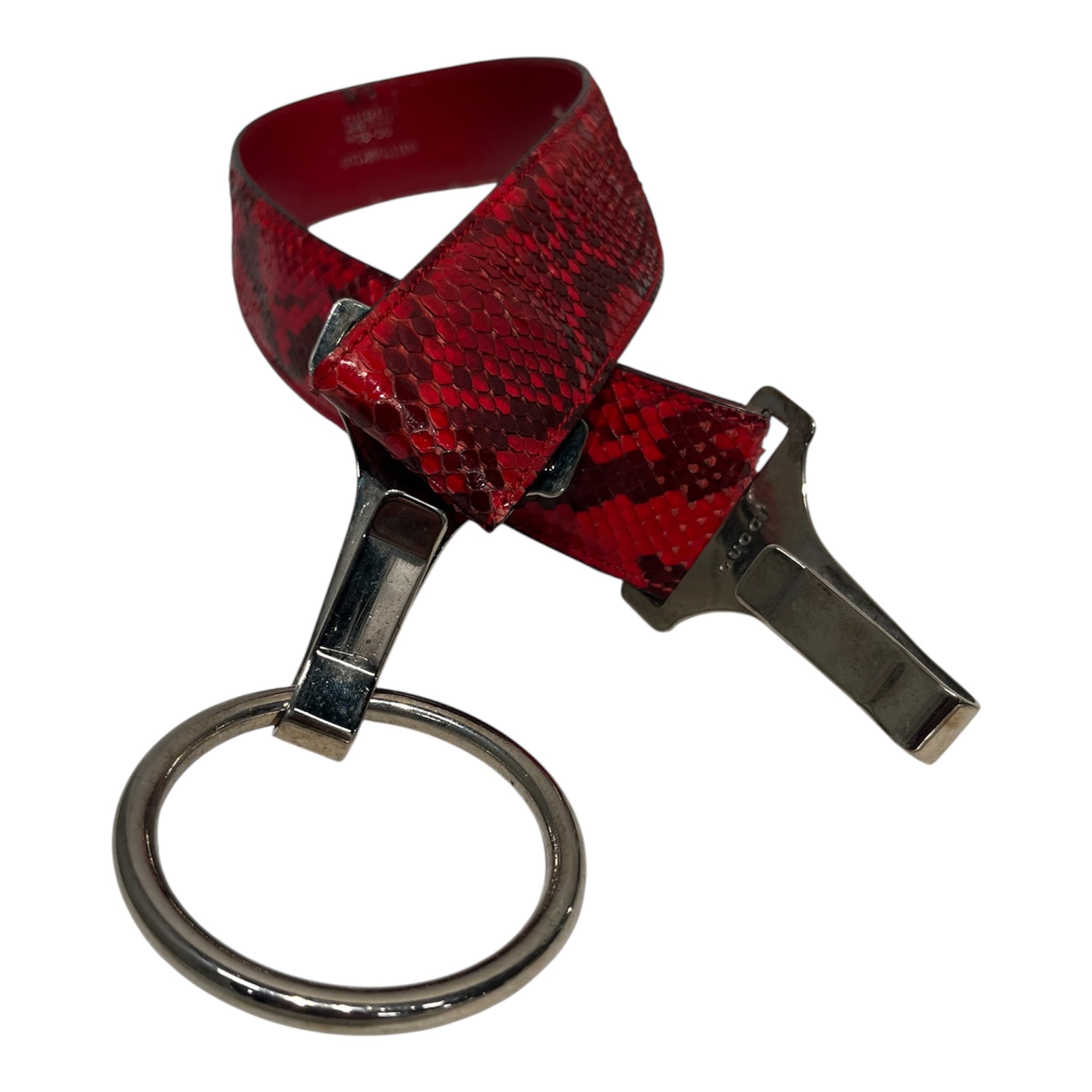 GUCCI/Belt/Animal Pattern/RED/ view 2