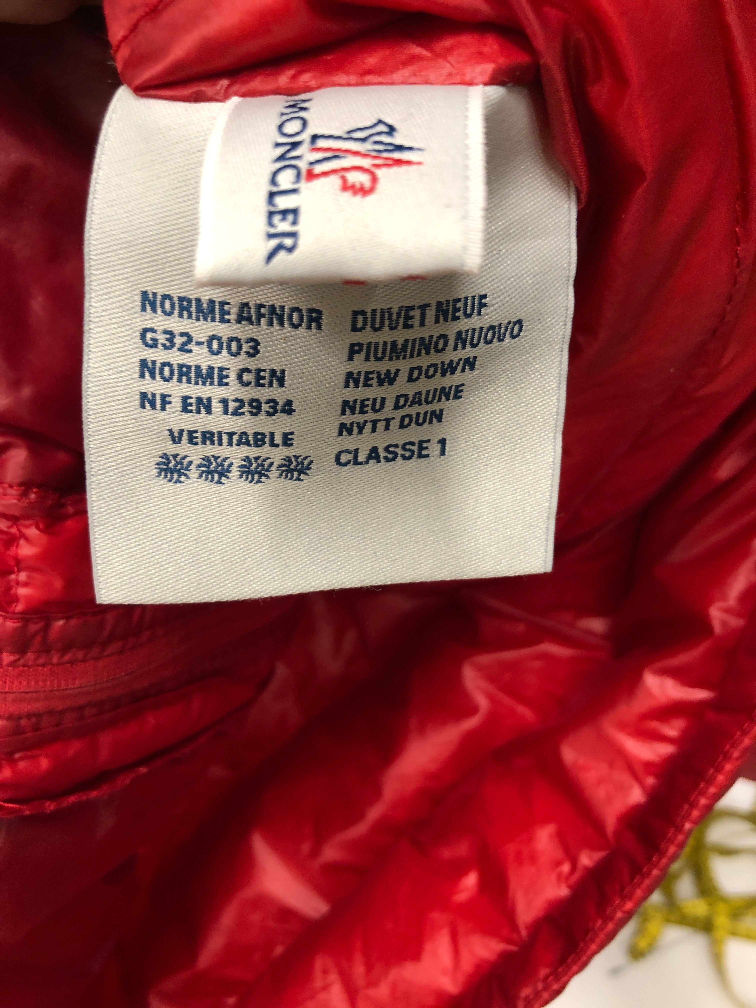 MONCLER/Puffer Jkt/3/Nylon/RED/Down Acorus view 5