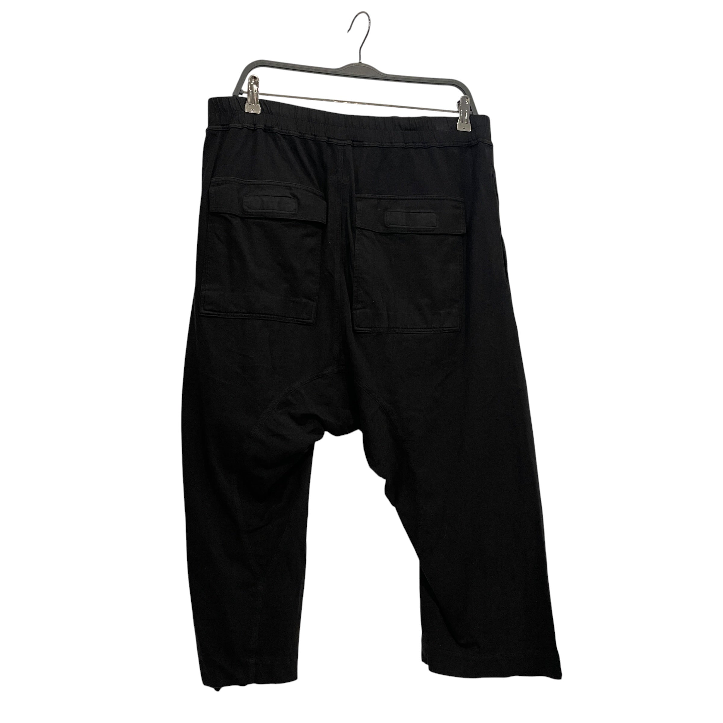 RICK OWENS DRKSHDW/Shorts/M/Cotton/BLK/DROP CROTCH view 2