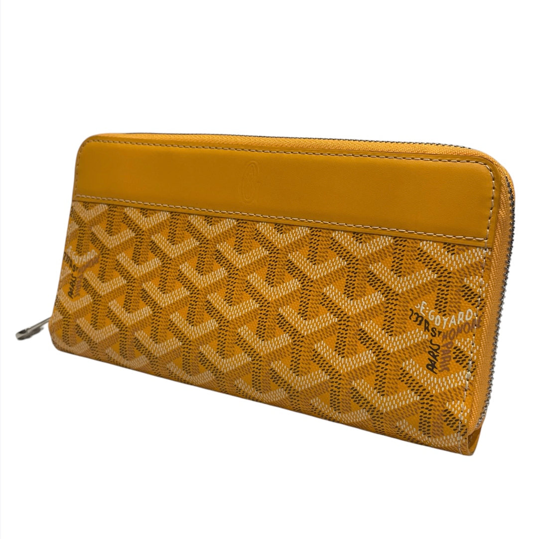 GOYARD/Long Wallet/Monogram/Cotton/ORN/L's/ view 2