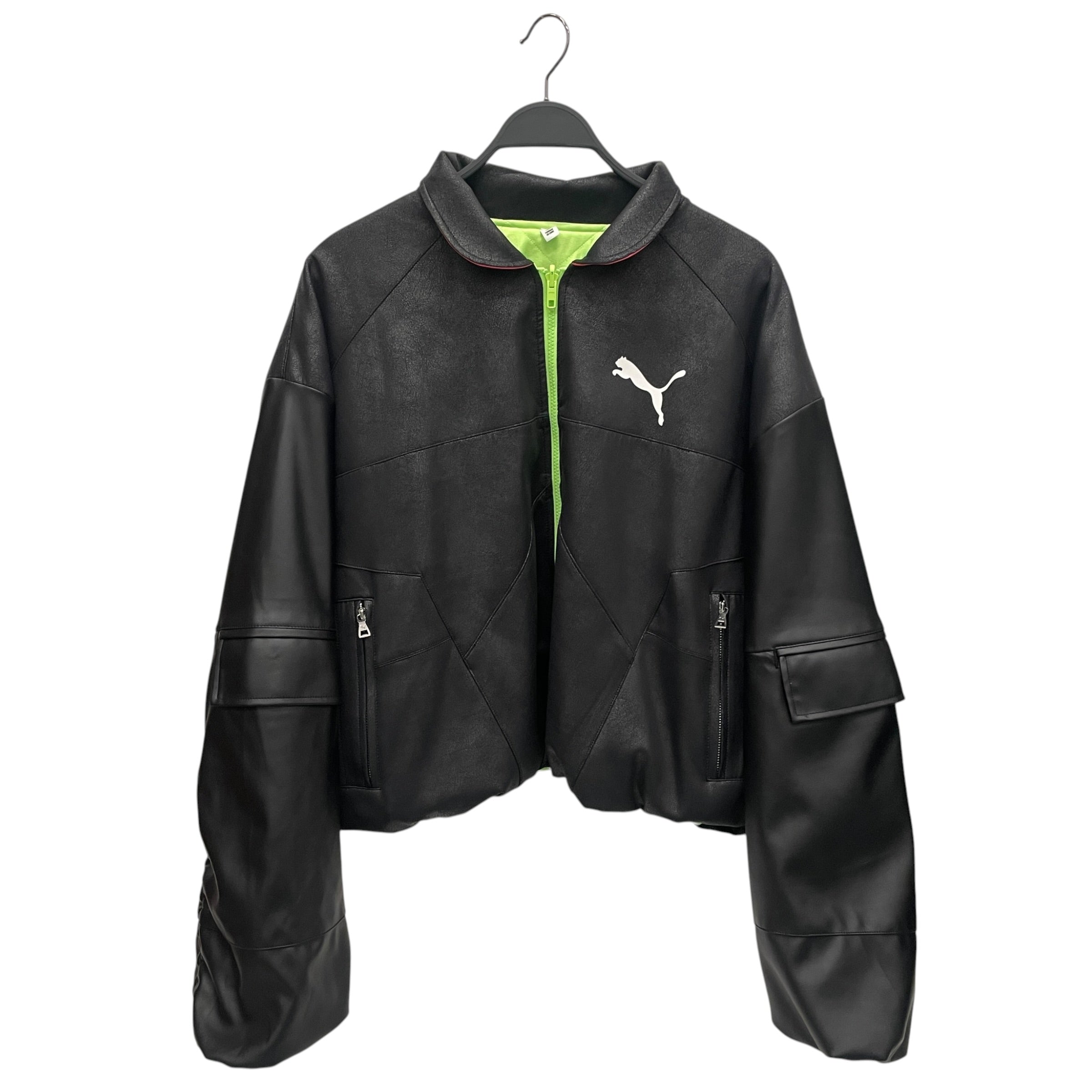 ASAP ROCKY/PUMA/Jacket/S/Polyester/BLK/CROPPED BOMBER JACKET view 1