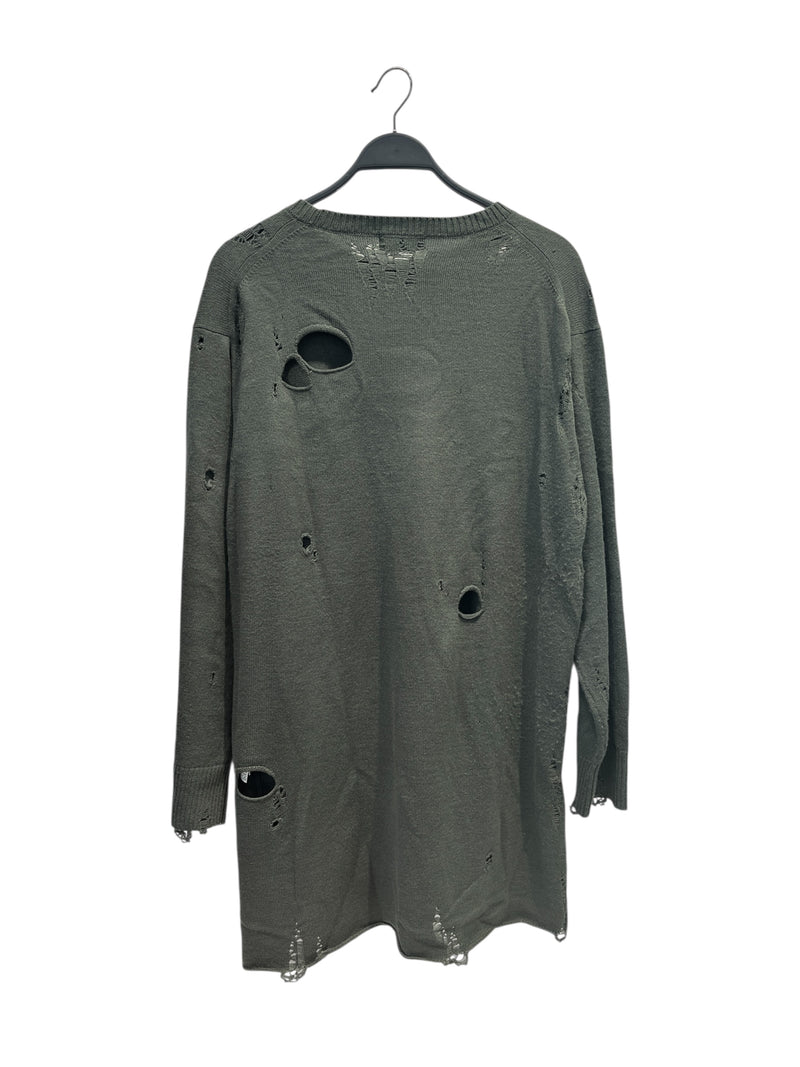 YOHJI YAMAMOTO/Sweater/Cotton/GRN/