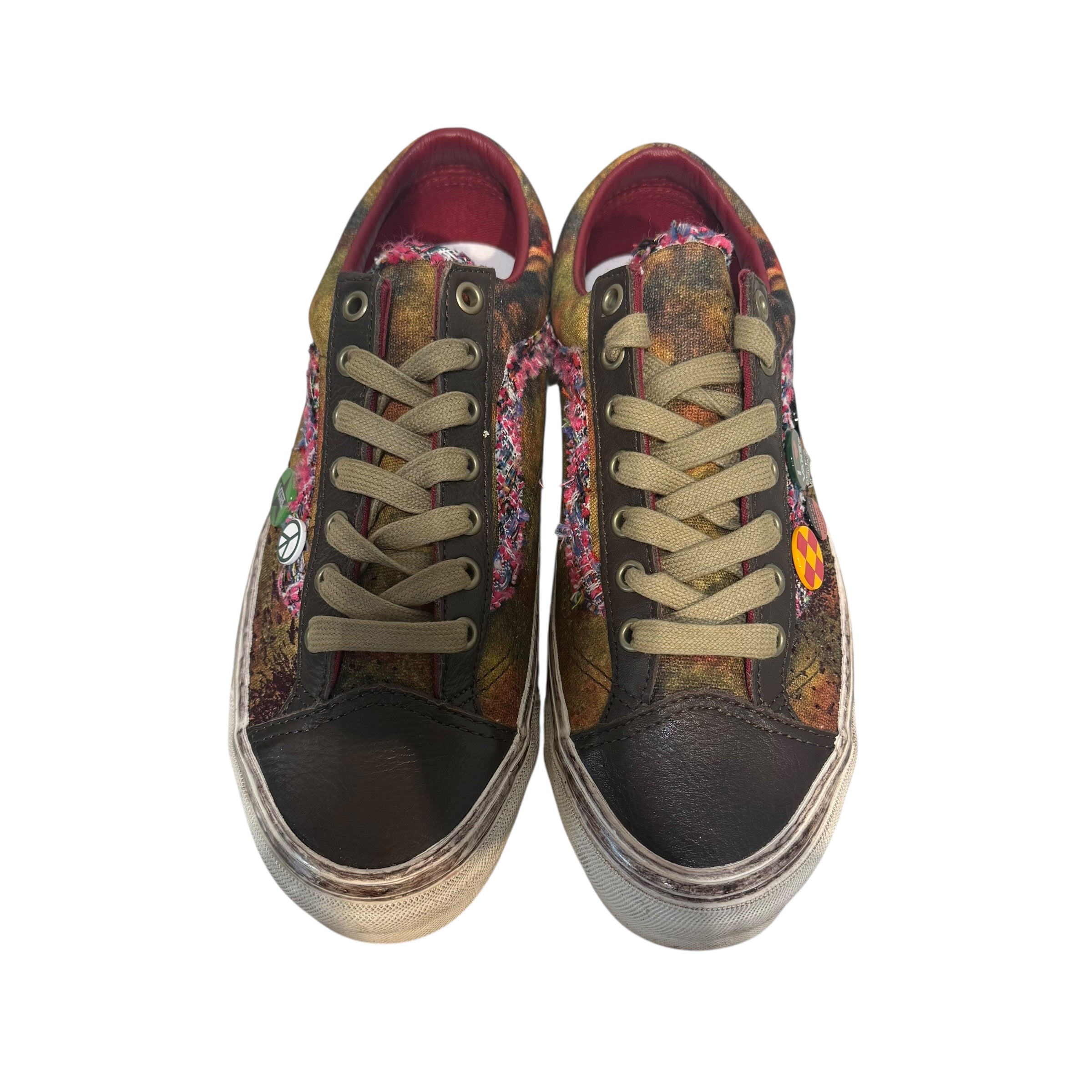 VANS/Low-Sneakers/US 7.5/All Over Print/Cotton/MLT/Souvenir Old Skool 36 view 3
