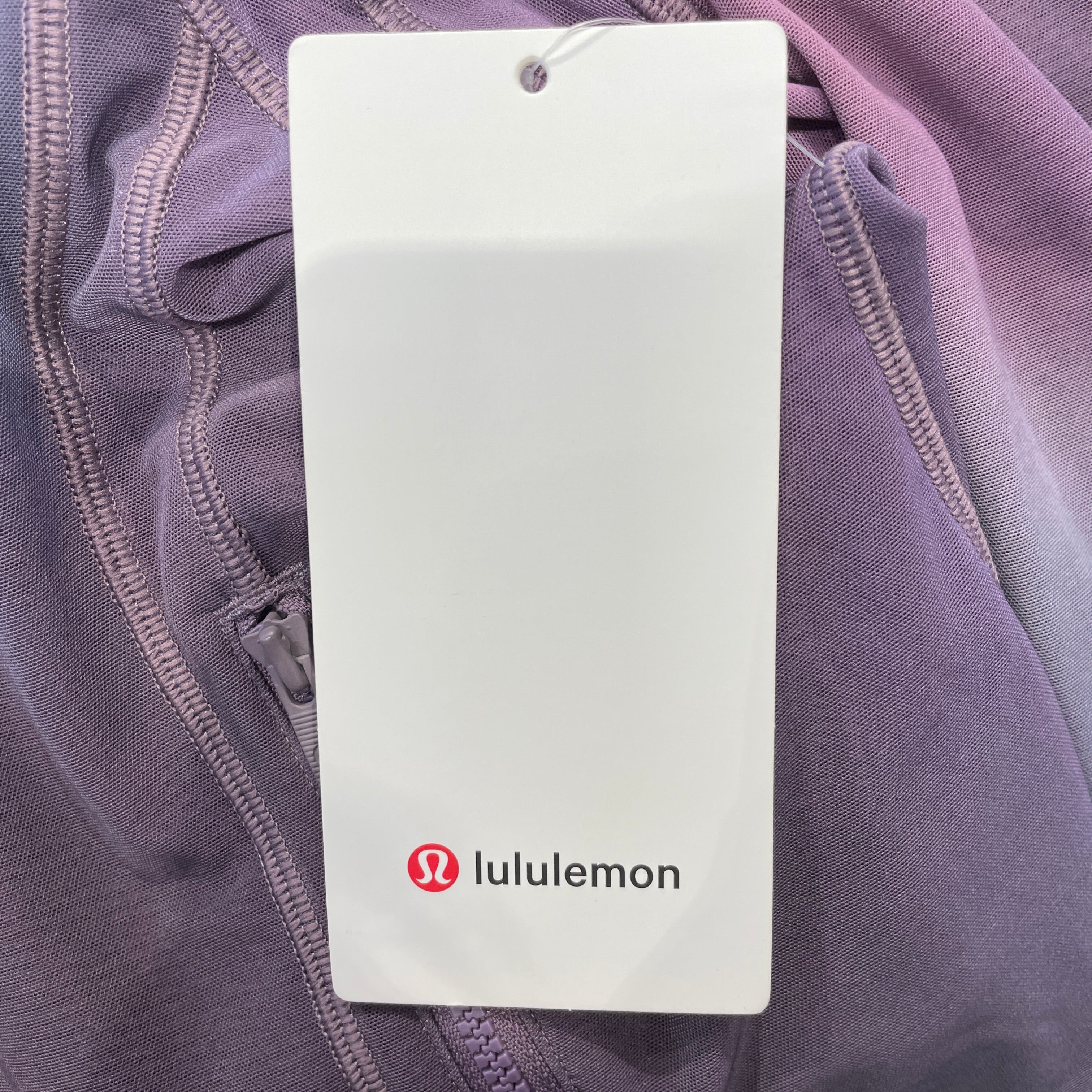 lululemon/Zip Up Hoodie/14/Nylon/PPL/define cropped hooded jacket view 4