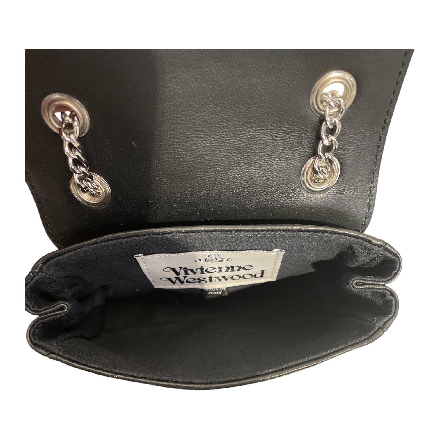 Vivienne Westwood/Pouch/Leather/BLK/VIVIENNE WESTWOOD SMALL PURSE view 4