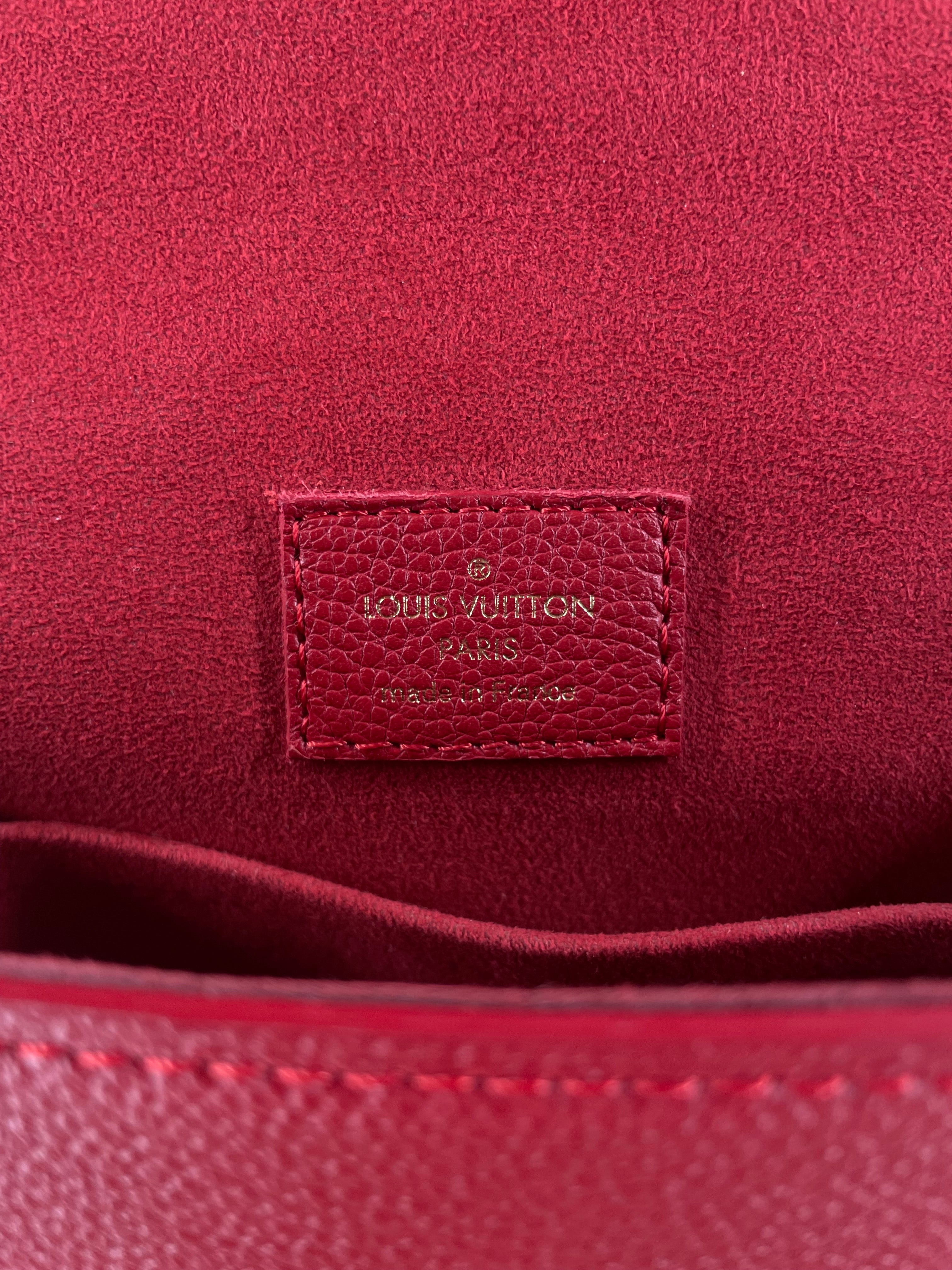LOUIS VUITTON/Hand Bag/Monogram/Leather/RED/EMPREINTE JUNOT CROSSBODY view 6