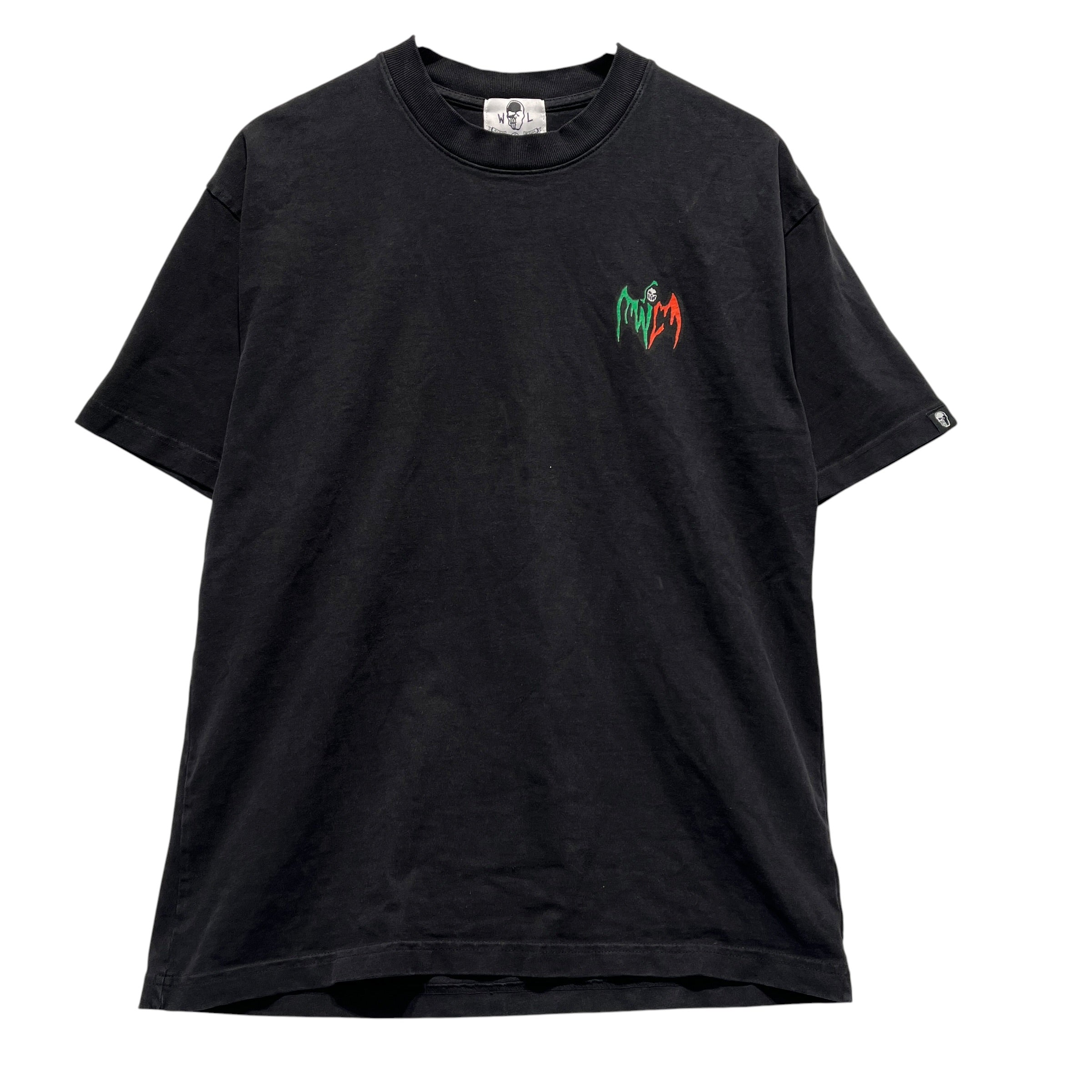 WARREN LOTAS/T-Shirt/S/Cotton/BLK/Graphic/neon reaper view 1