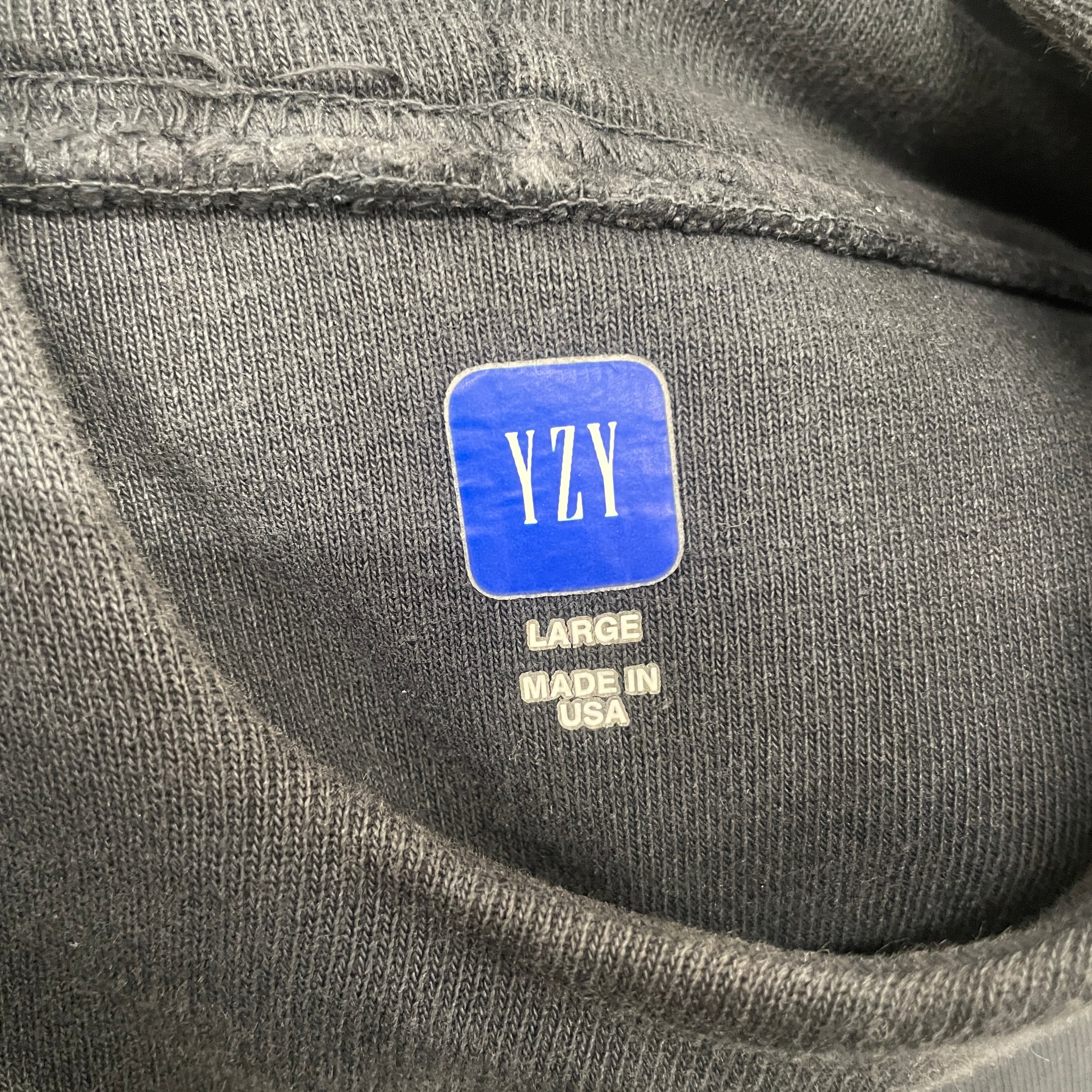 YEEZY/Hoodie/L/Cotton/BLK/DOVE view 3