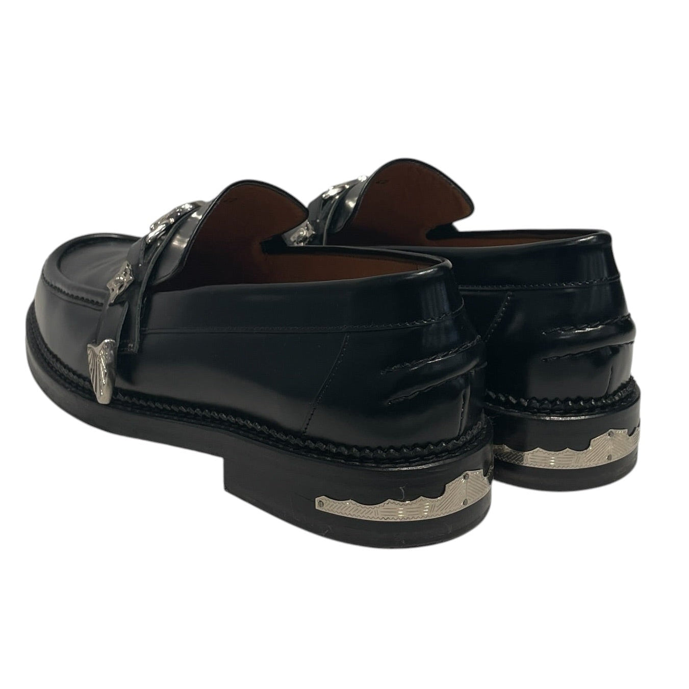 TOGA VIRILIS TOGA ARCHIVES/Loafers/US 9/Leather/BLK/TOGA VIRILIS LOAFERS view 2