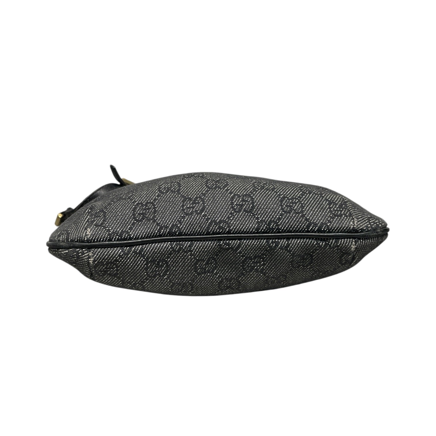 GUCCI/Hand Bag/Monogram/BLK/VIntage shoulder bag view 5