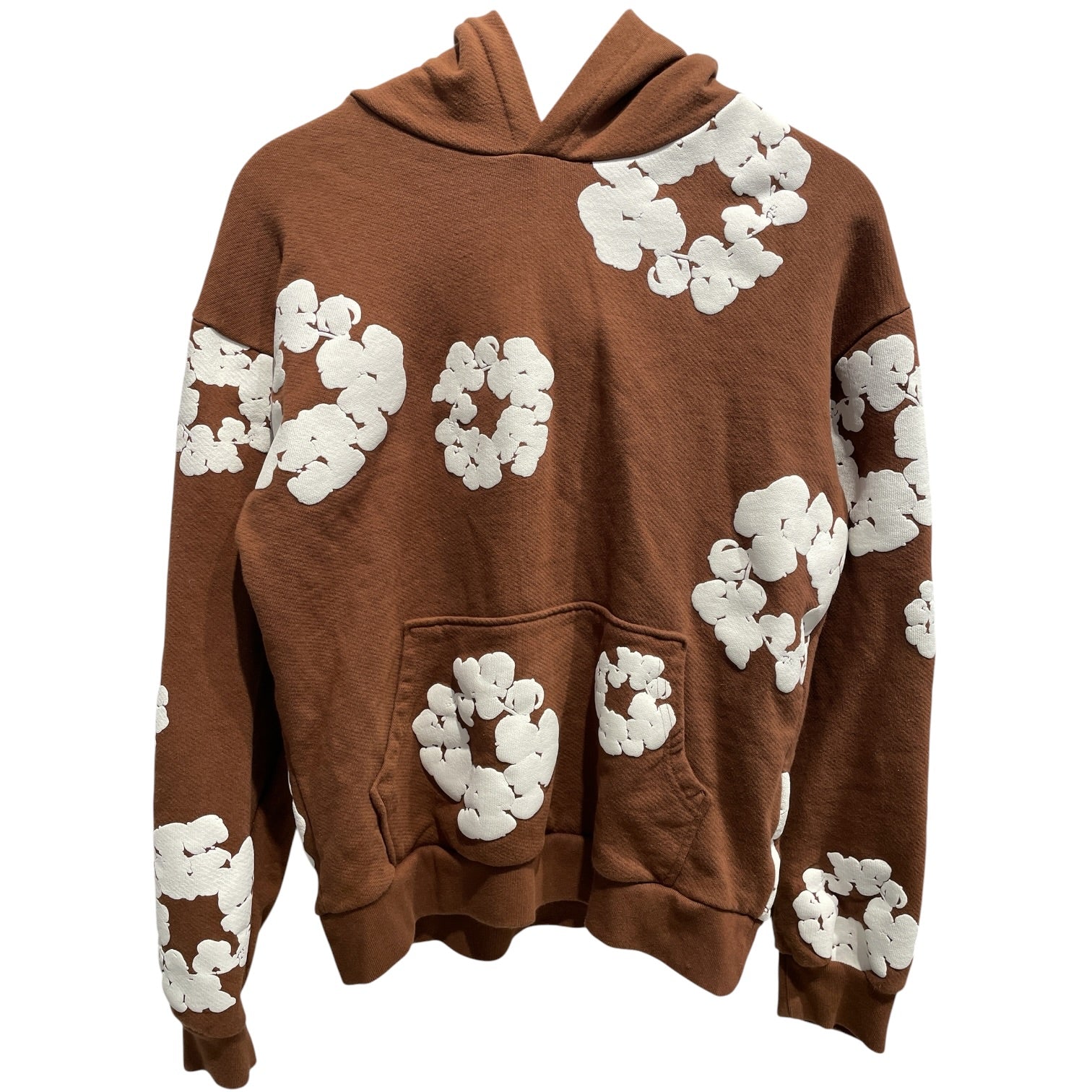 DENIM TEARS/Hoodie/S/Cotton/BRW/Brown Denim Tears Hoodie view 1