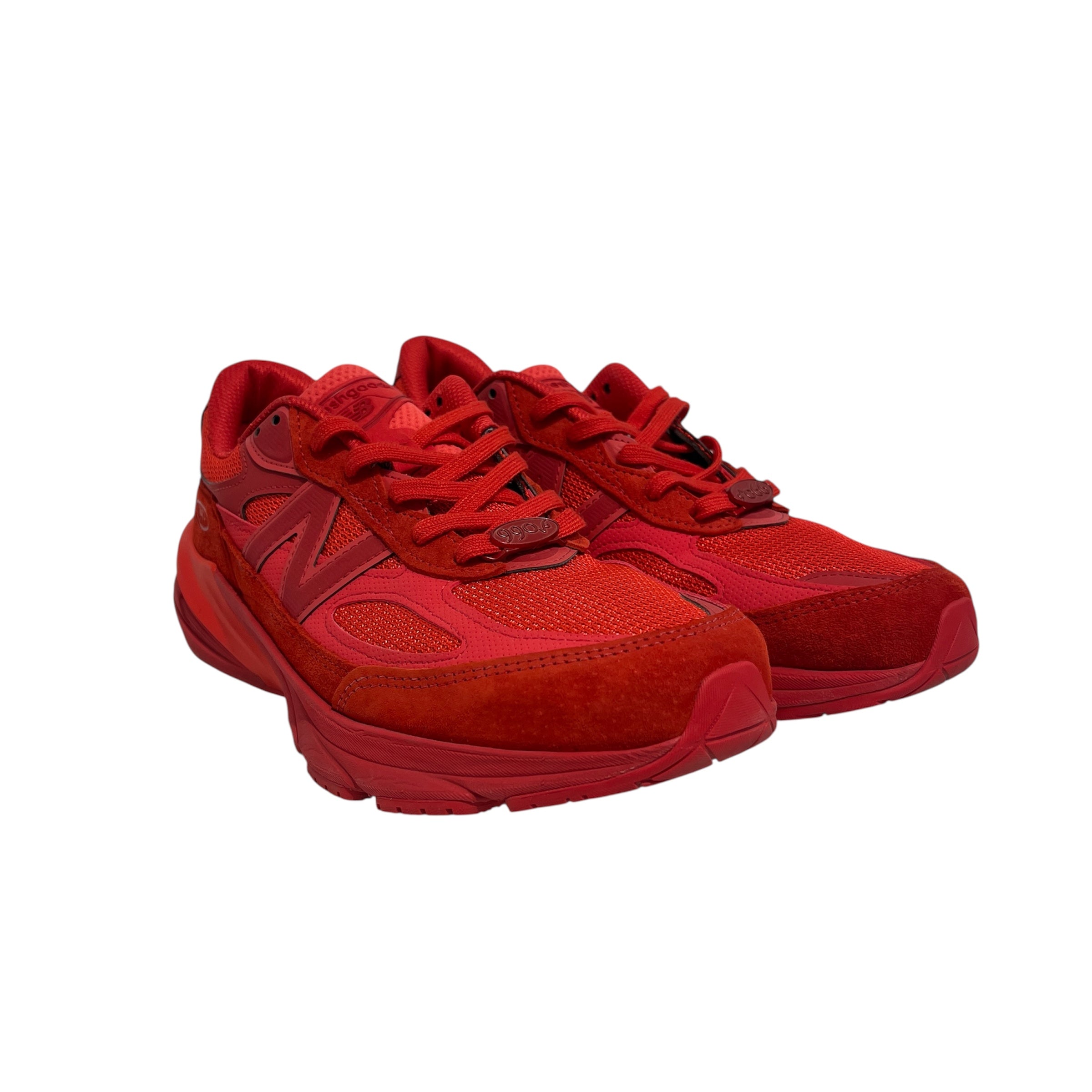 NEW BALANCE/Low-Sneakers/US 10/Cotton/RED/ view 1