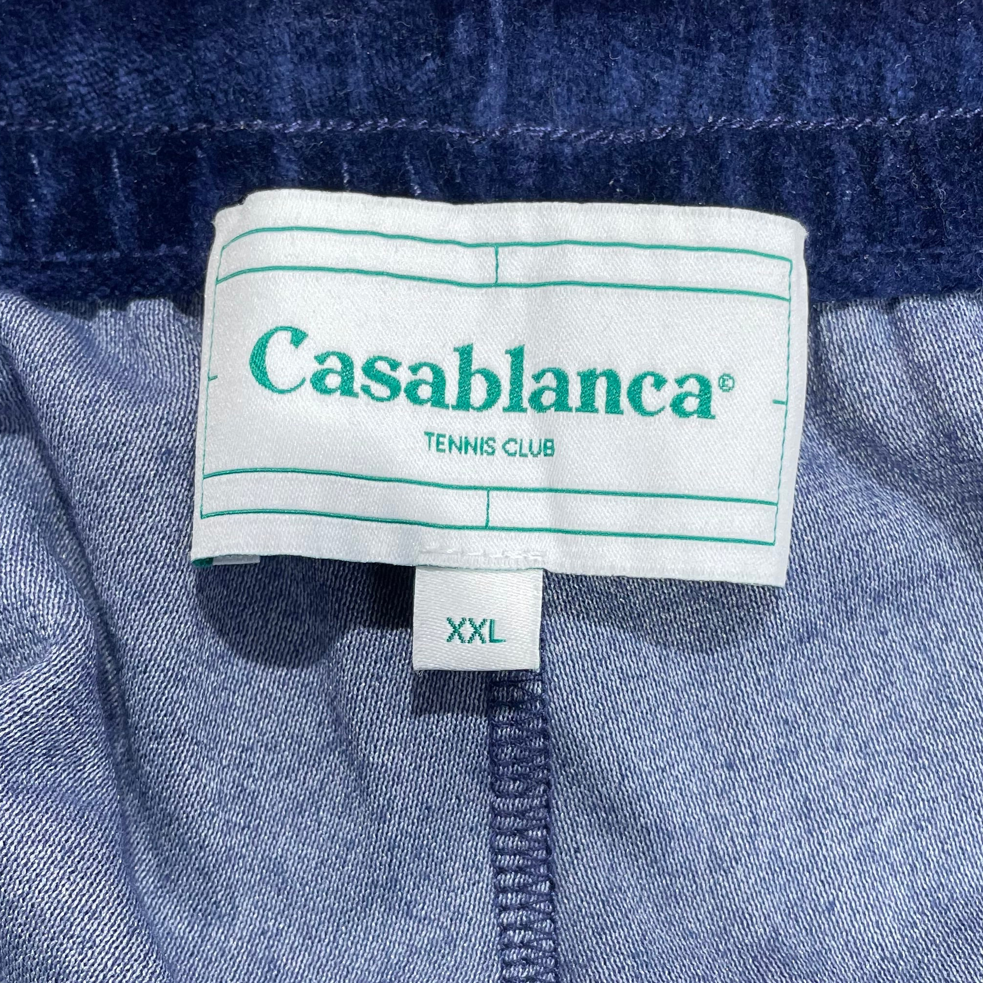 CASABLANCA/Pants/XXL/Cotton/NVY/print side joggers view 4