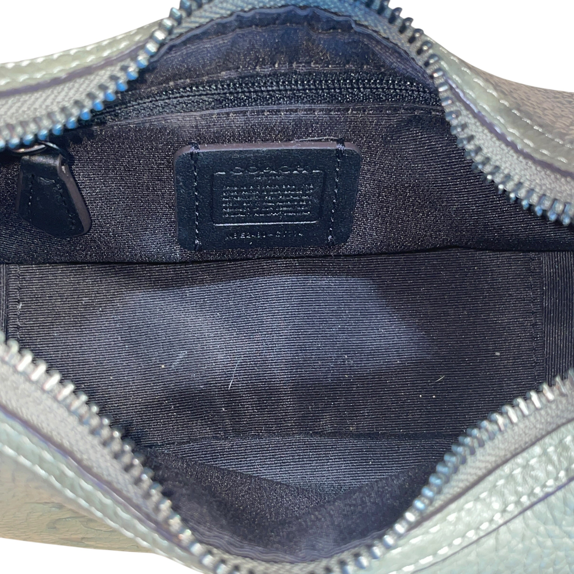 COACH/Hand Bag/Leather/GRN/Carmen Mini Pebble Leather view 4