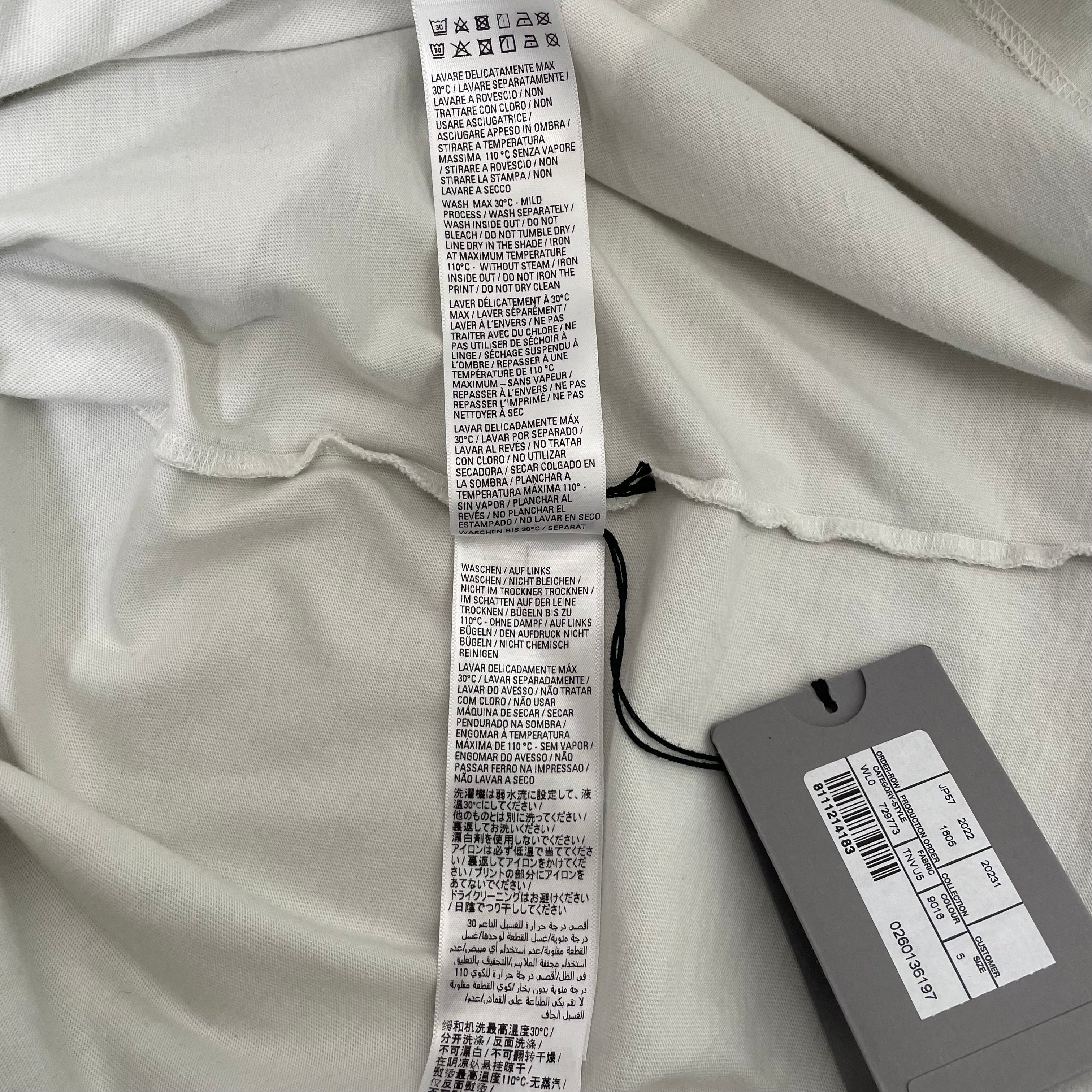 BALENCIAGA/T-Shirt/4/Cotton/CRM/2022 NYSE view 6