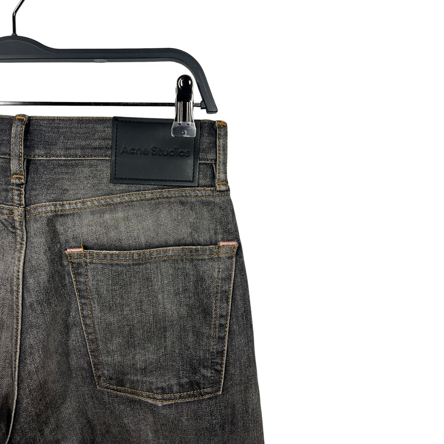 Acne Studios/Pants/S/Denim/GRY/WASHED PAINTED 1989 view 3
