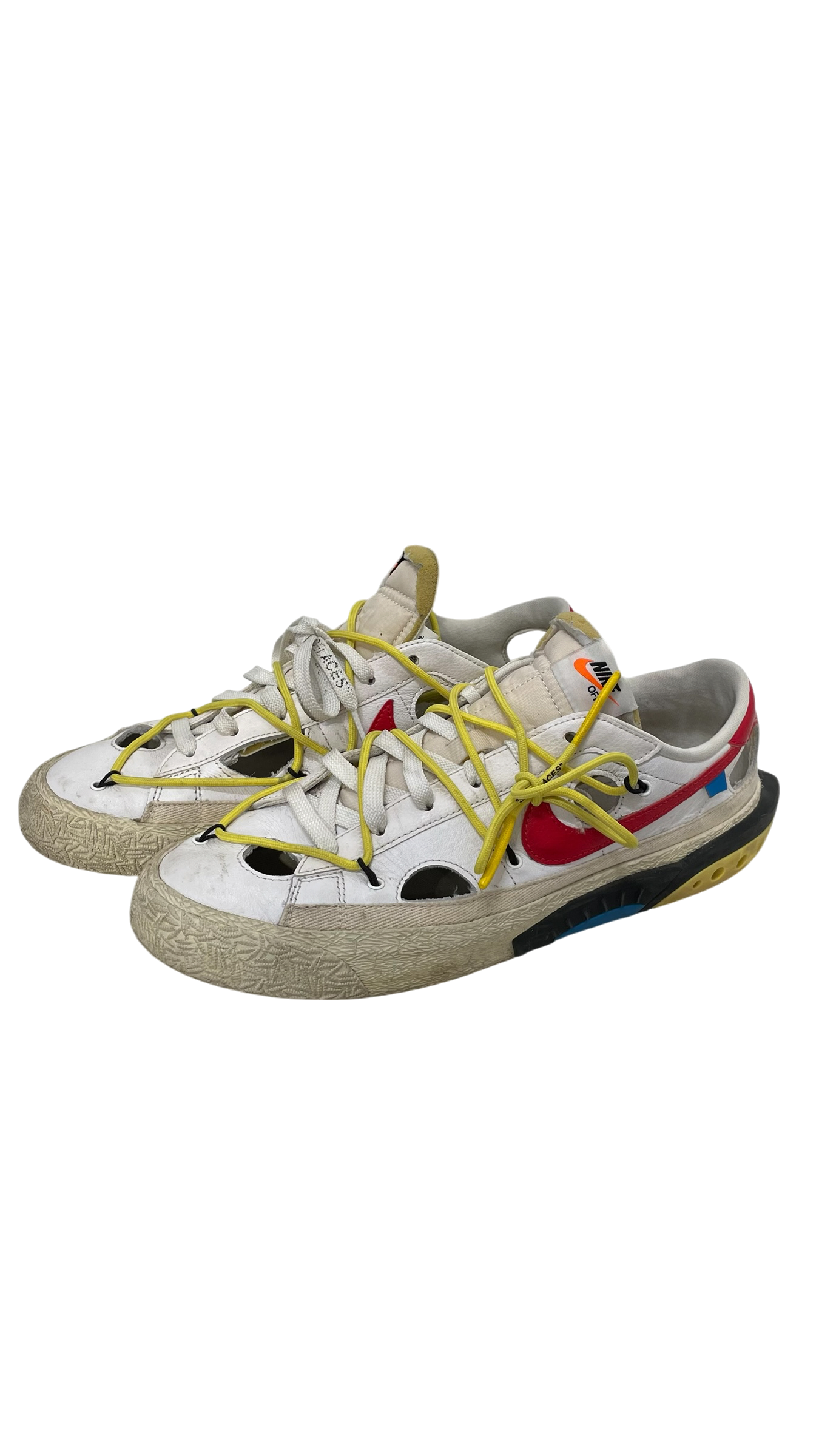 NIKE/Low-Sneakers/US 10/WHT/blazer off white universty red view 2