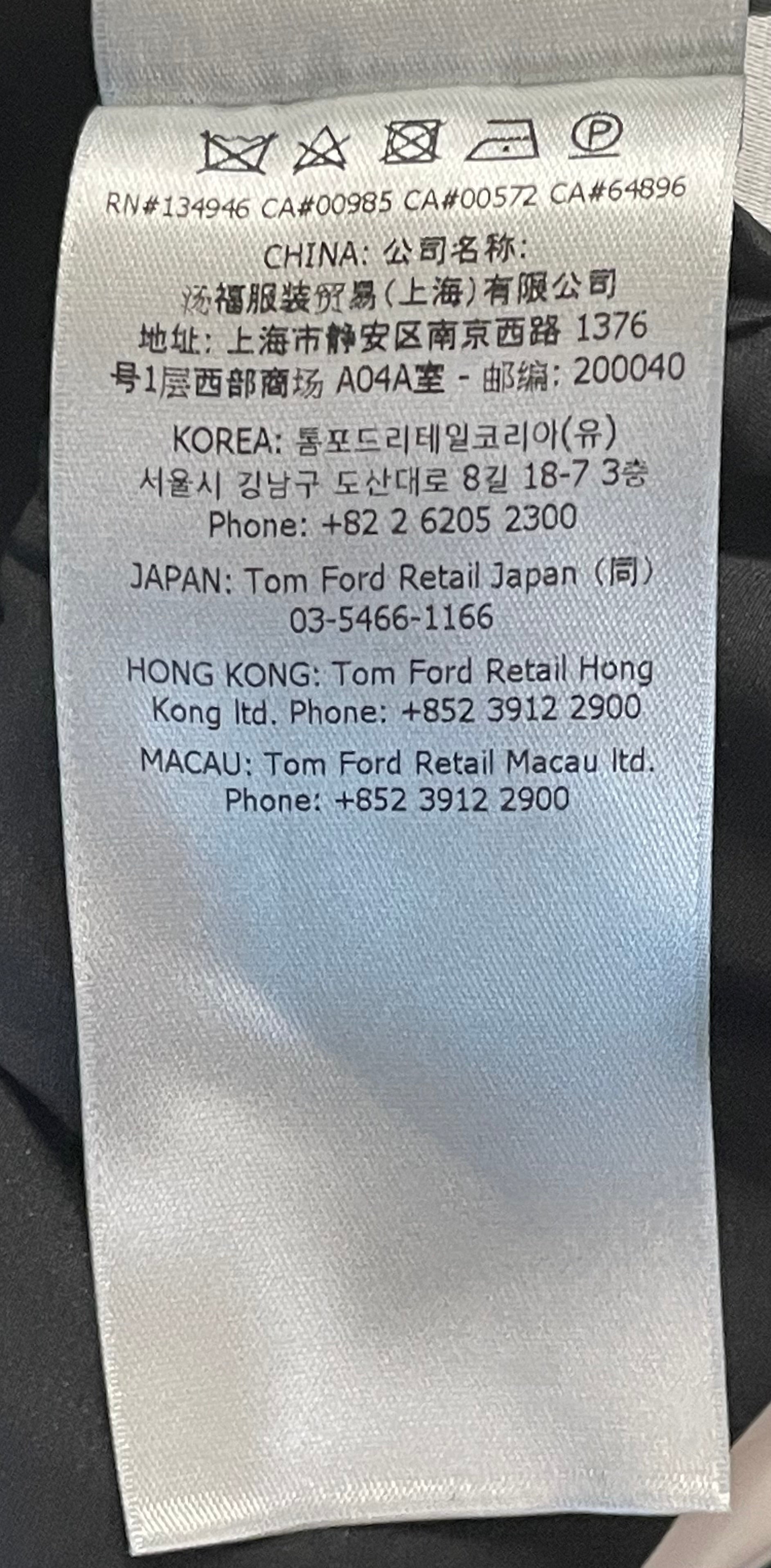 TOM FORD/Skirt/S/BLK/Mini Length/STRETCH SILK SATIN view 5