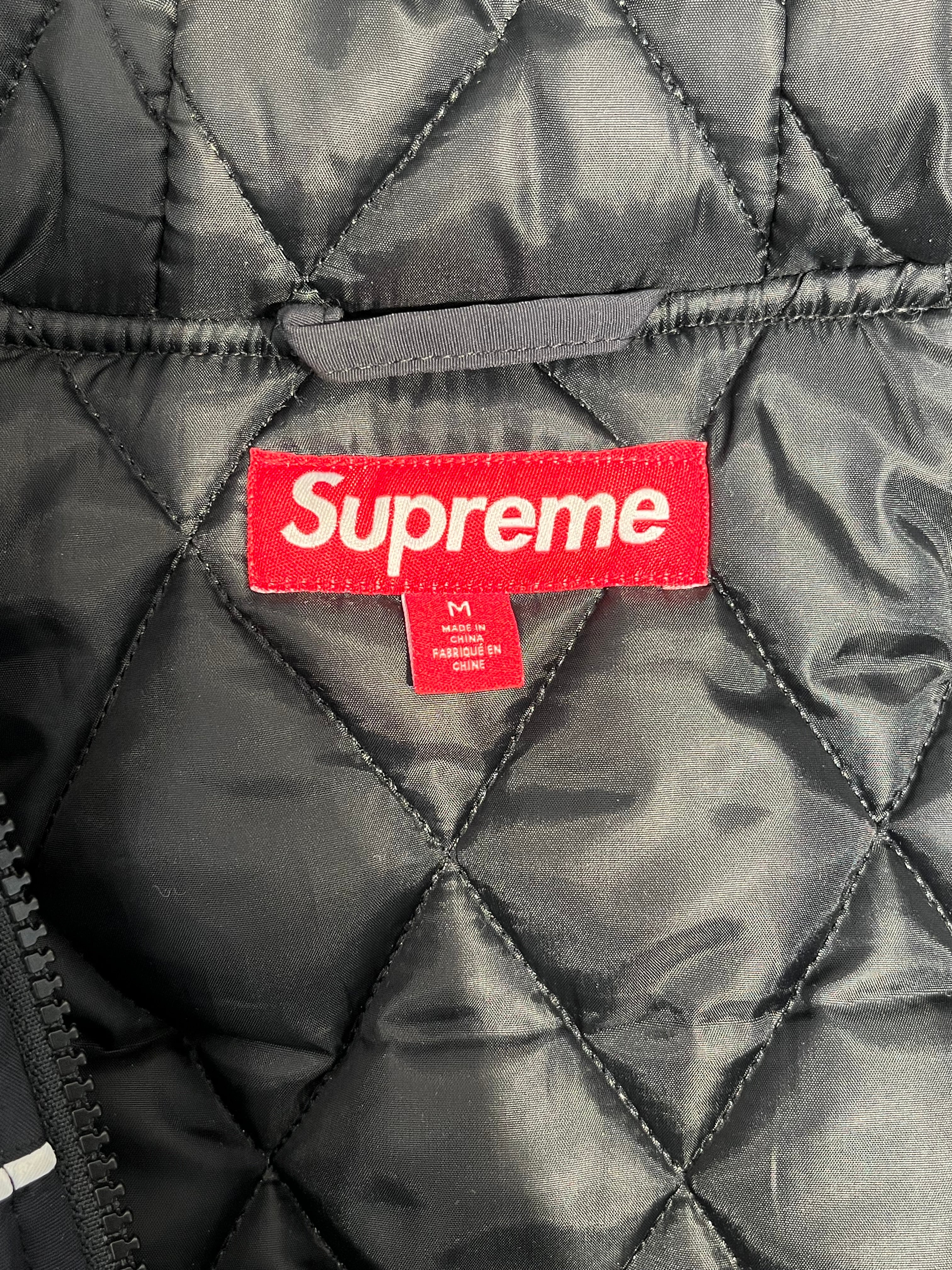 Supreme/Jacket/M/Nylon/BLK/SS25 STUDDED STADIUM JKT view 3