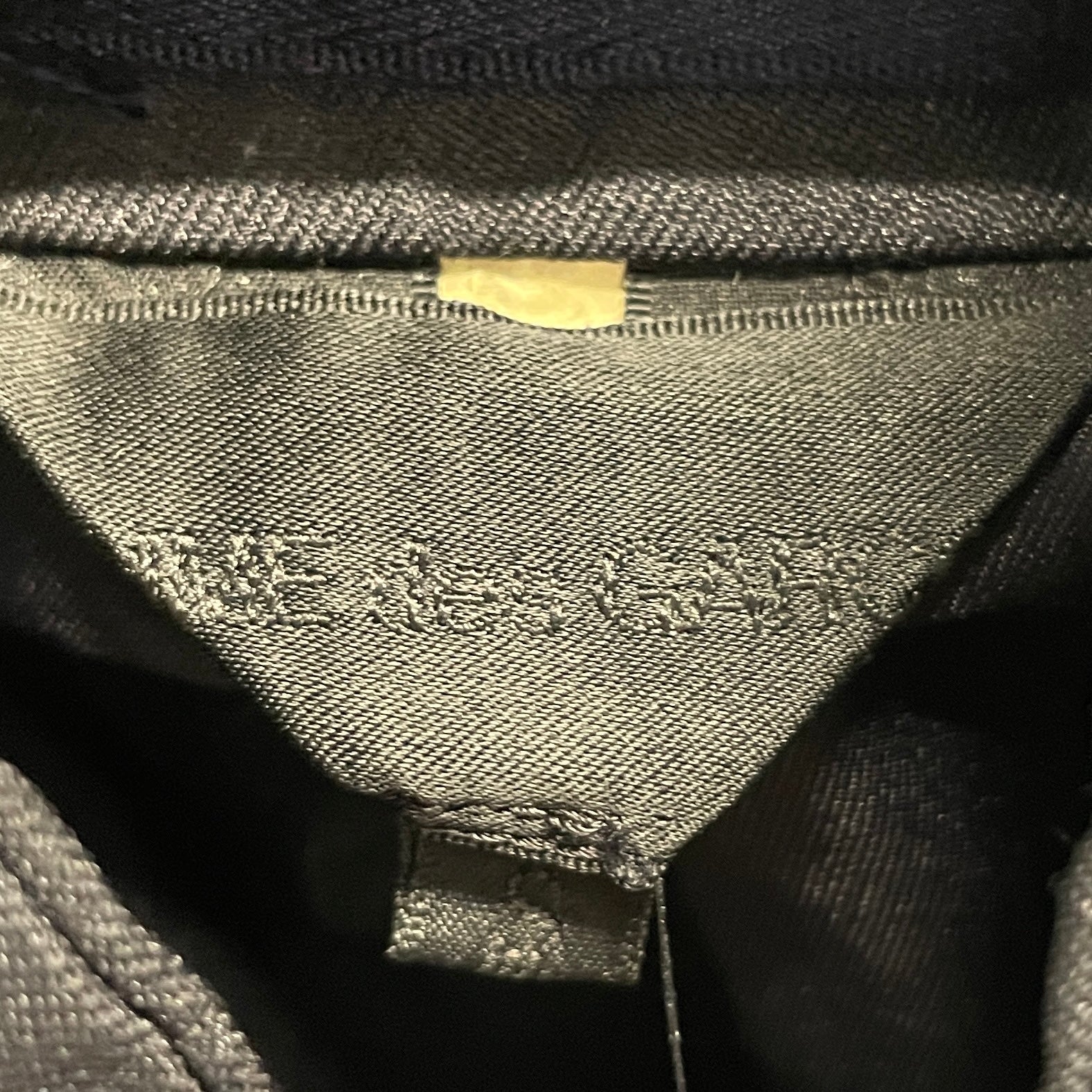 COMME des GARCONS/Tailored Jkt/S/Polyester/BLK/ruffle on front w hole under view 3
